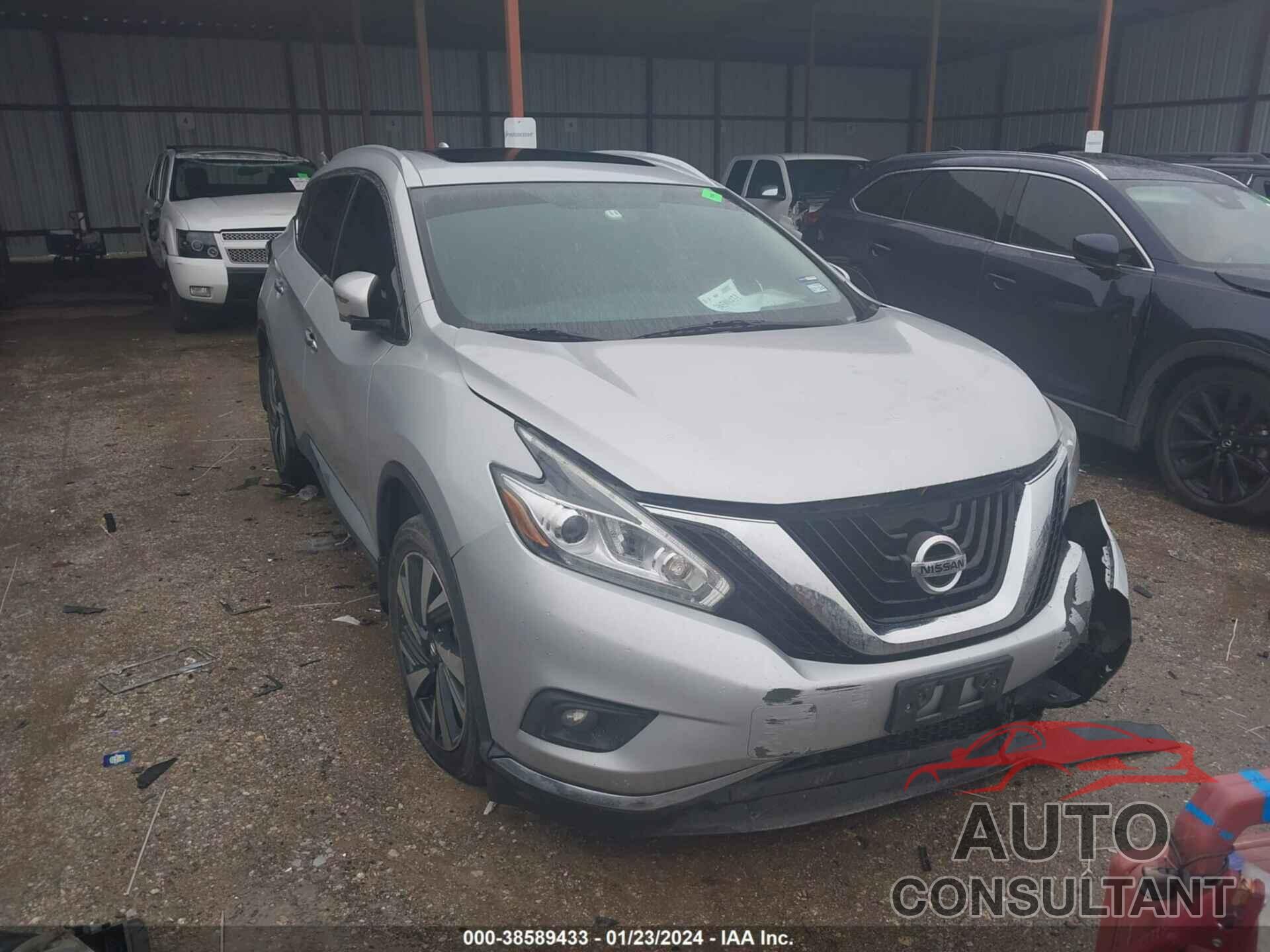 NISSAN MURANO 2018 - 5N1AZ2MG3JN151699