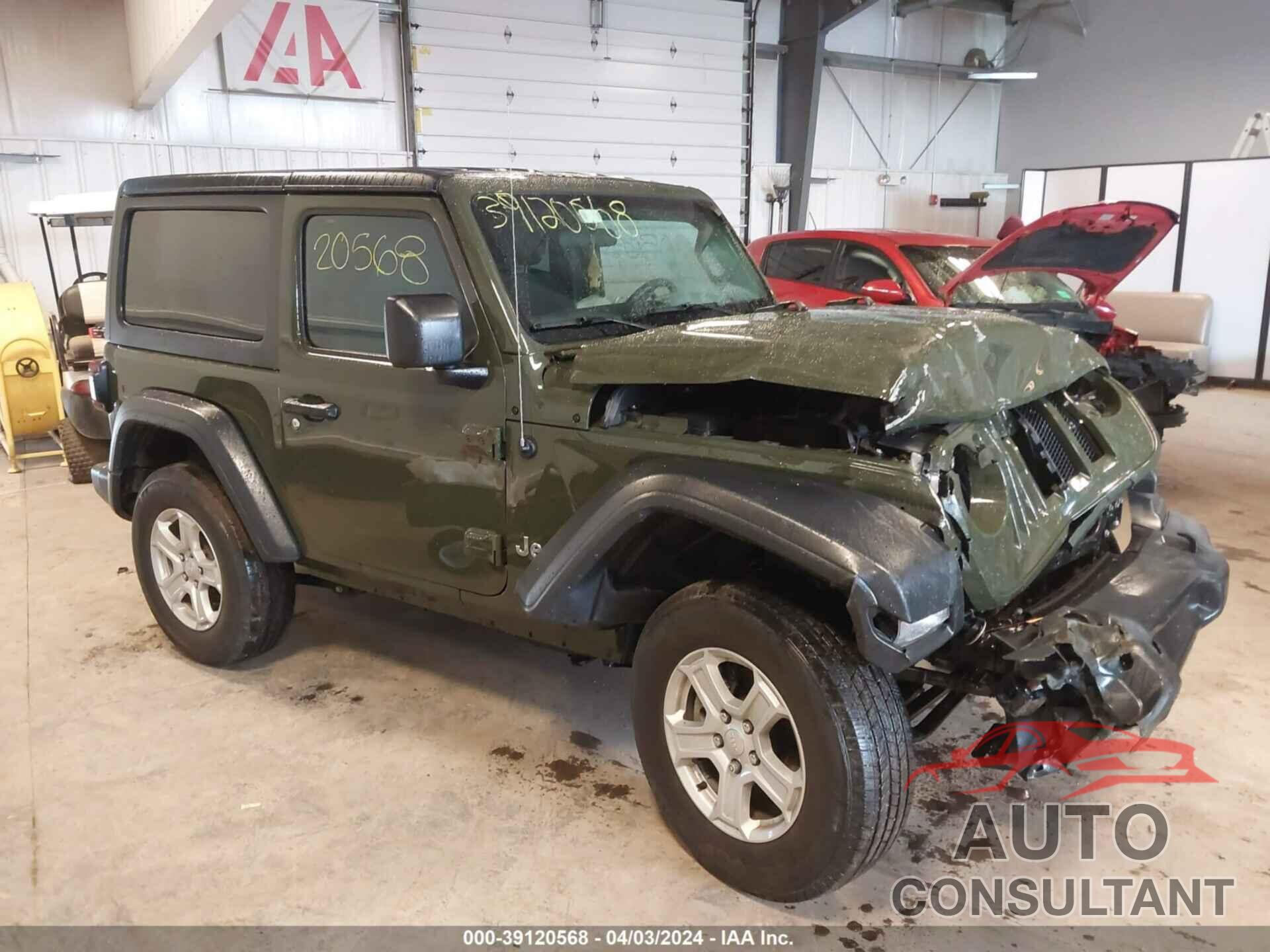 JEEP WRANGLER 2020 - 1C4GJXAG5LW315717