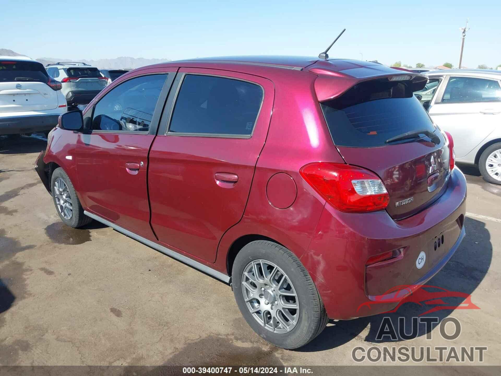 MITSUBISHI MIRAGE 2017 - ML32A3HJ4HH010468