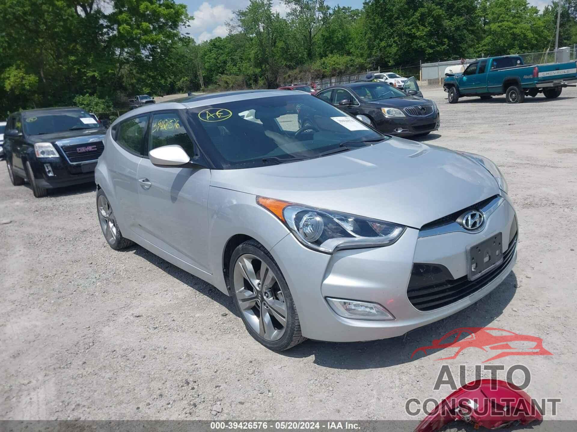 HYUNDAI VELOSTER 2016 - KMHTC6AD4GU301376