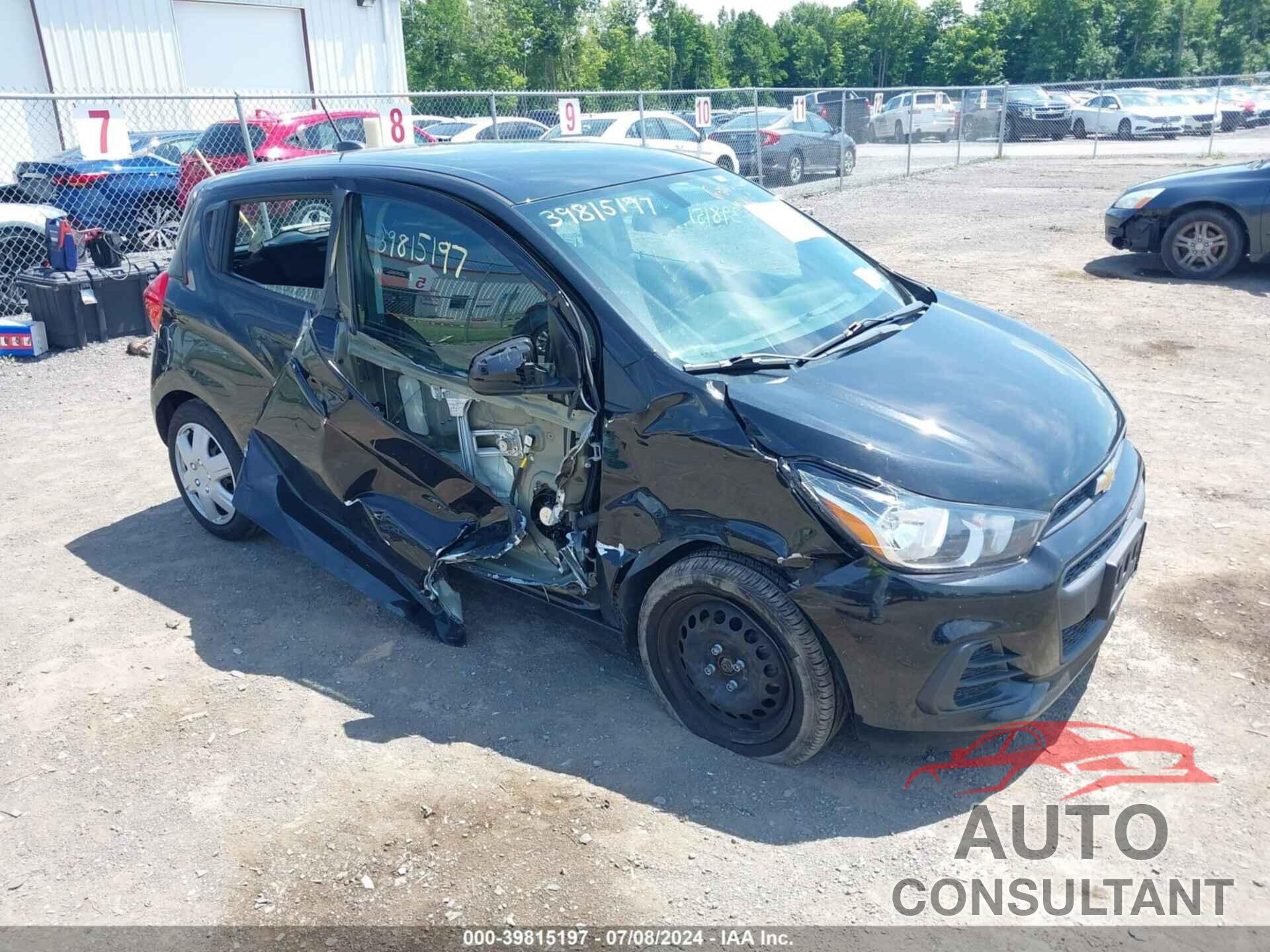 CHEVROLET SPARK 2018 - KL8CB6SA1JC482759