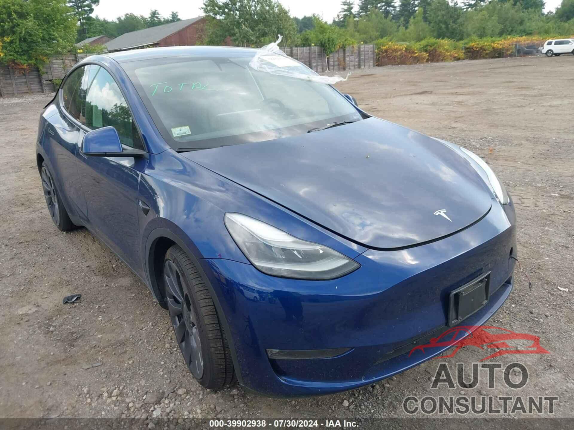 TESLA MODEL Y 2022 - 7SAYGDEF7NF372563