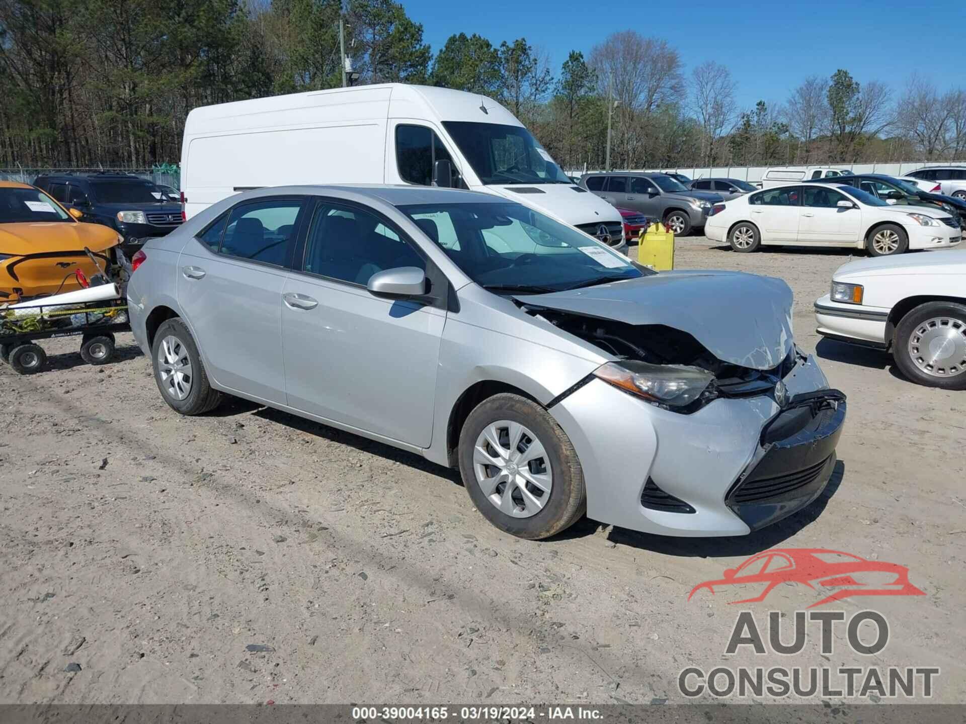 TOYOTA COROLLA 2017 - 2T1BURHE6HC786423
