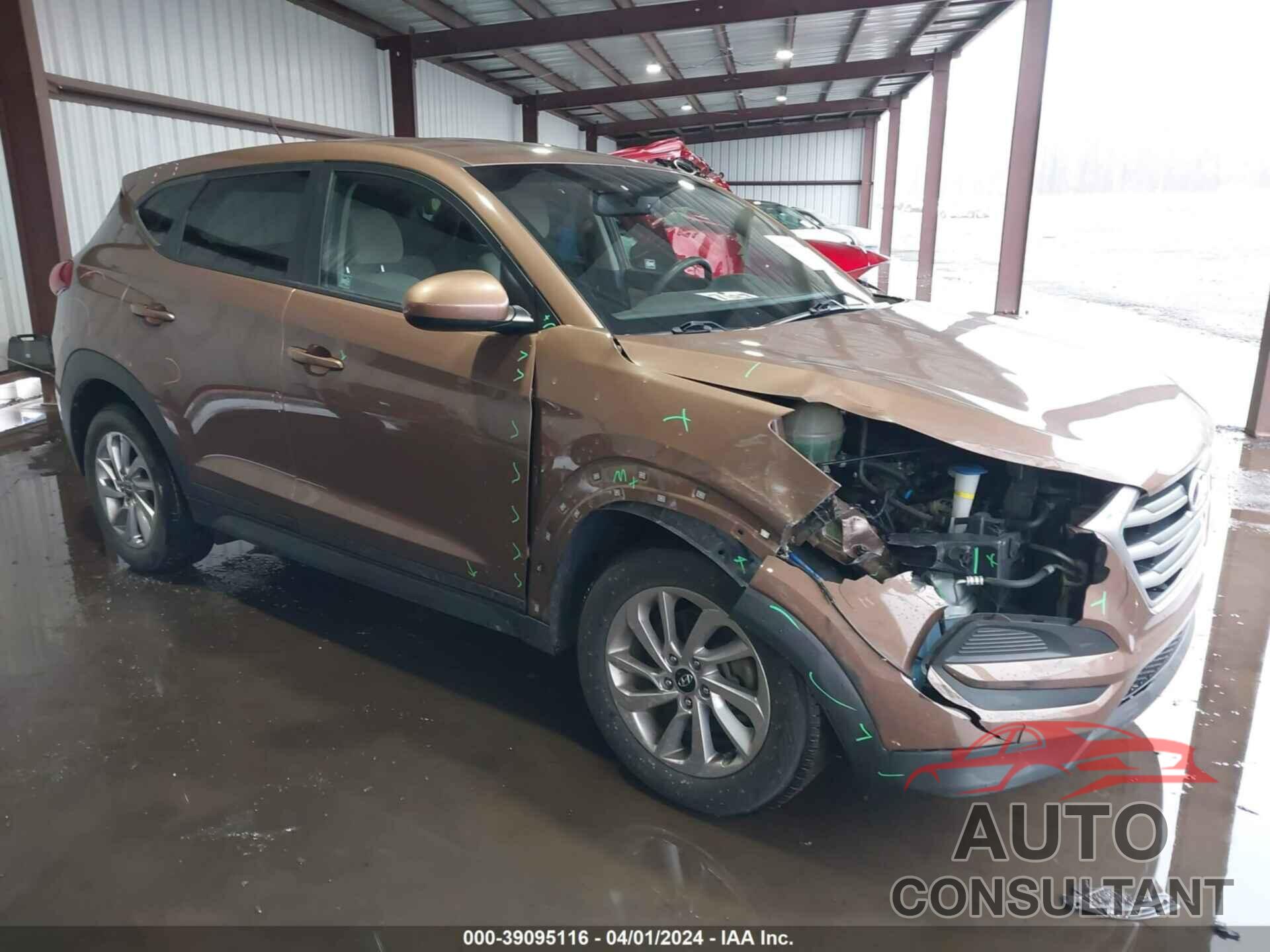 HYUNDAI TUCSON 2017 - KM8J23A45HU375691