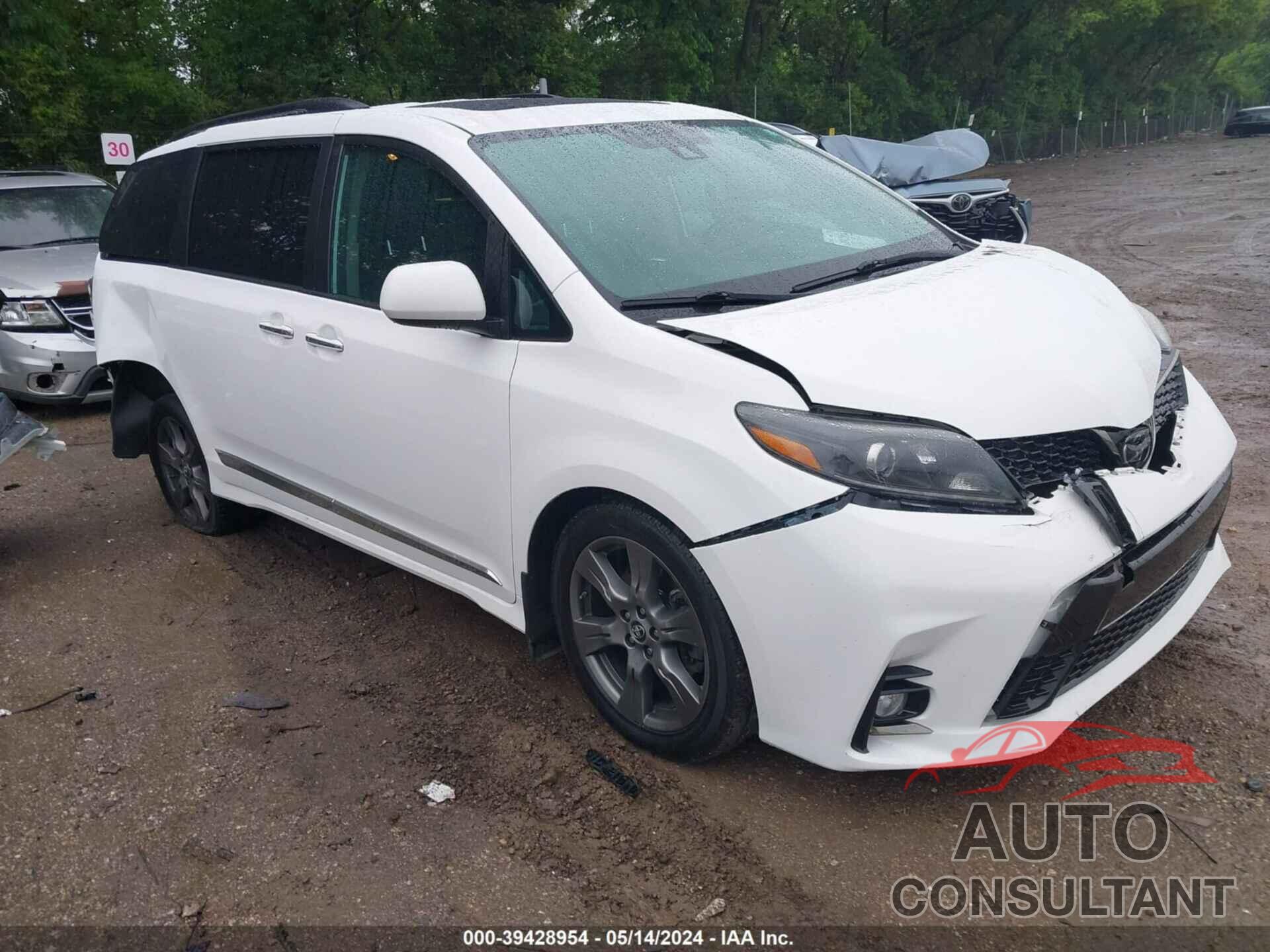 TOYOTA SIENNA 2020 - 5TDXZ3DCXLS034507