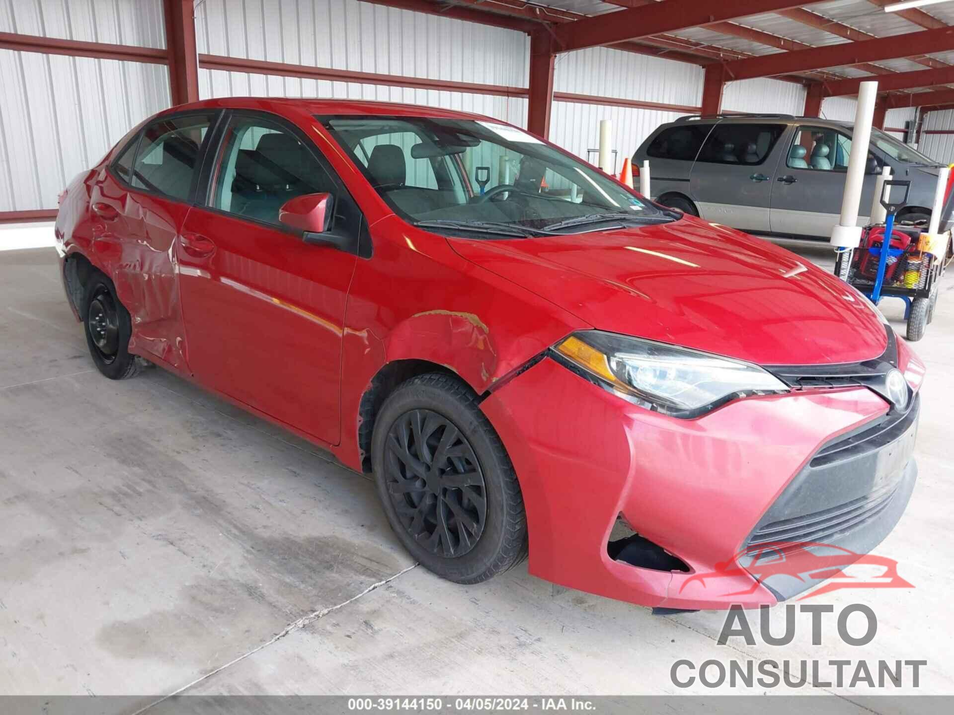 TOYOTA COROLLA 2019 - 2T1BURHE7KC211836