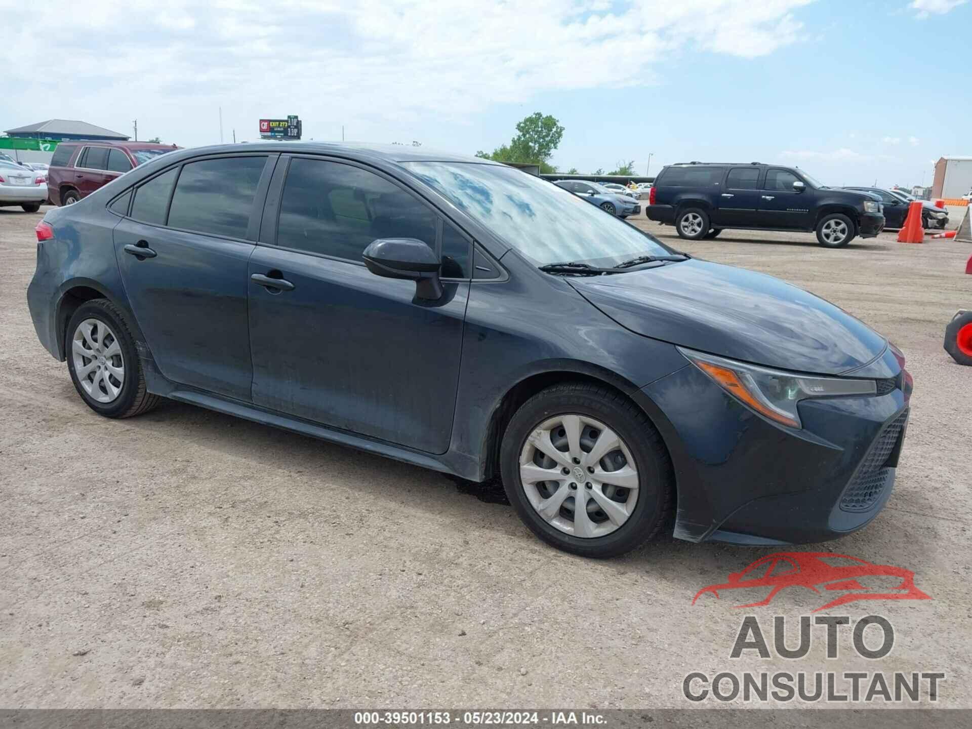 TOYOTA COROLLA 2020 - JTDEPRAE5LJ008142