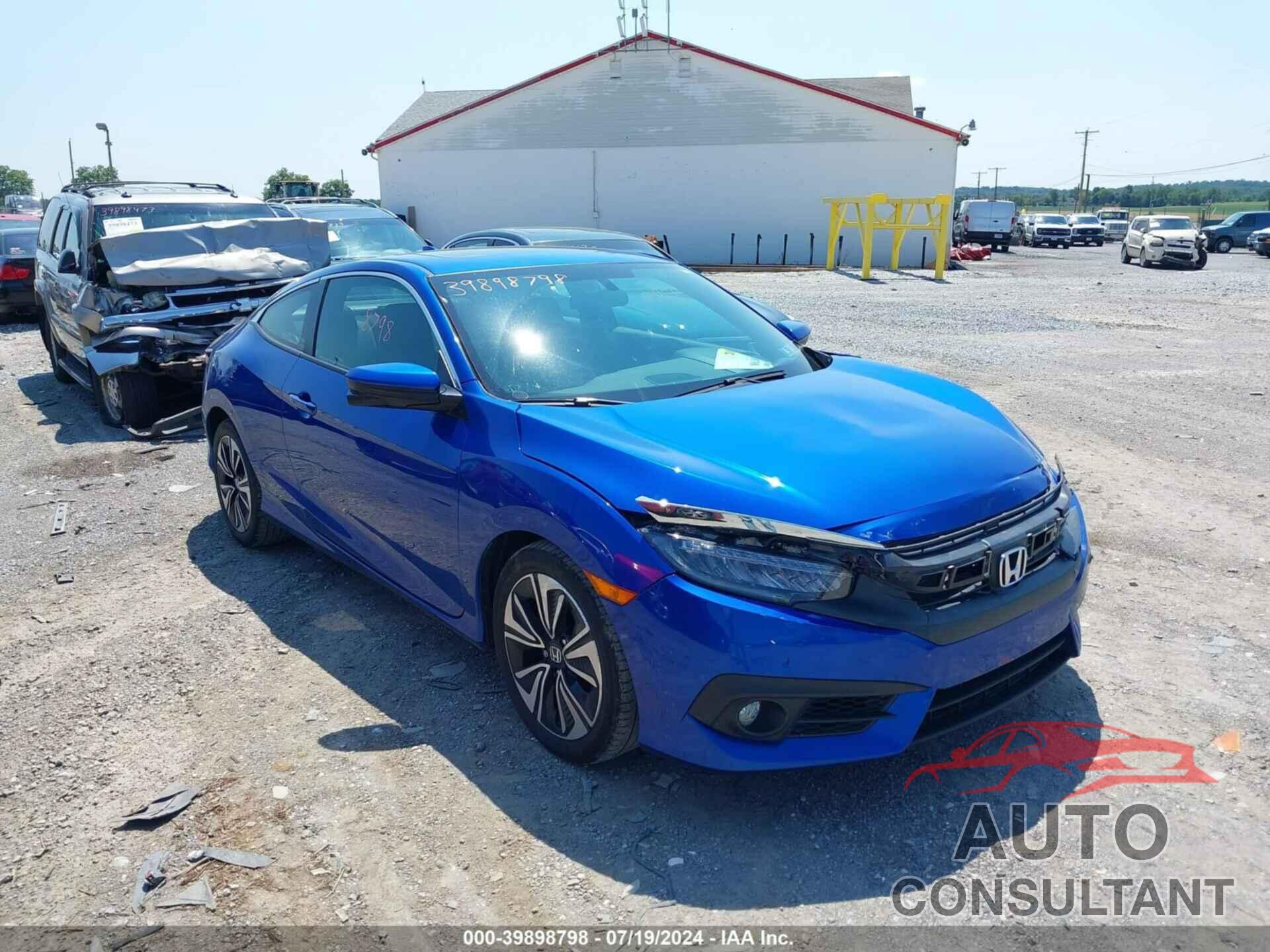 HONDA CIVIC 2017 - 2HGFC3B39HH354909