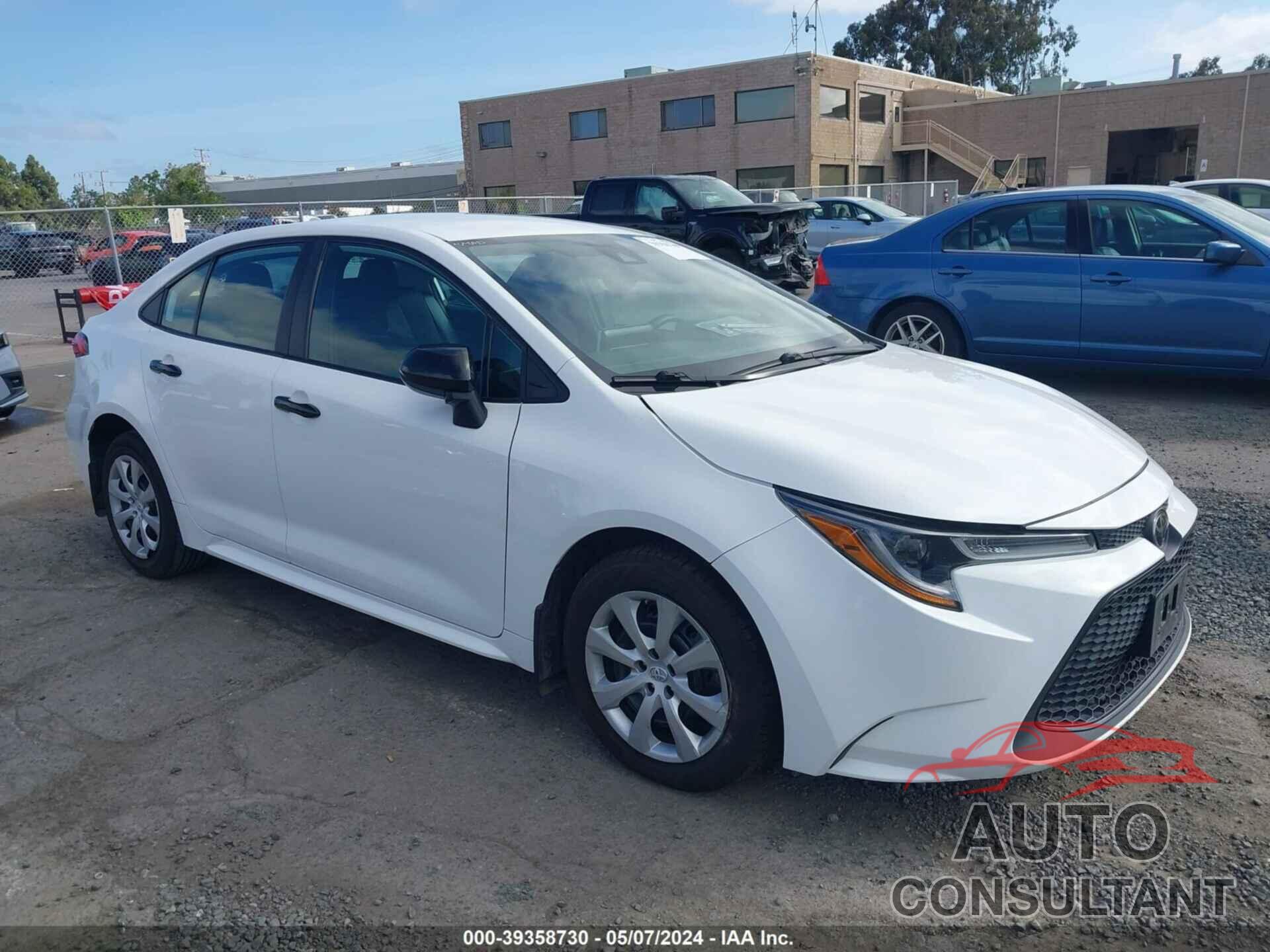 TOYOTA COROLLA 2020 - 5YFEPRAE0LP117703