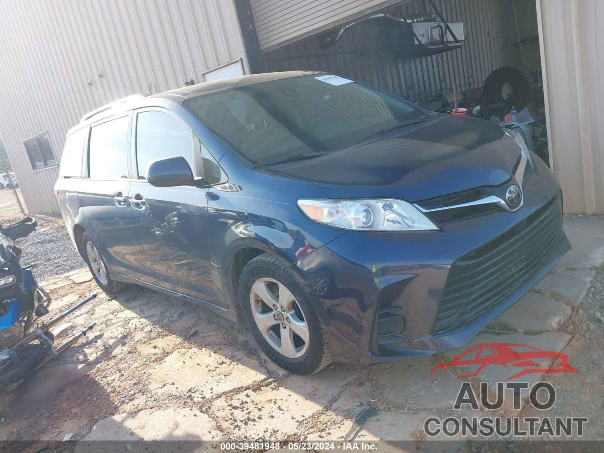 TOYOTA SIENNA 2019 - 5TDKZ3DC4KS982703