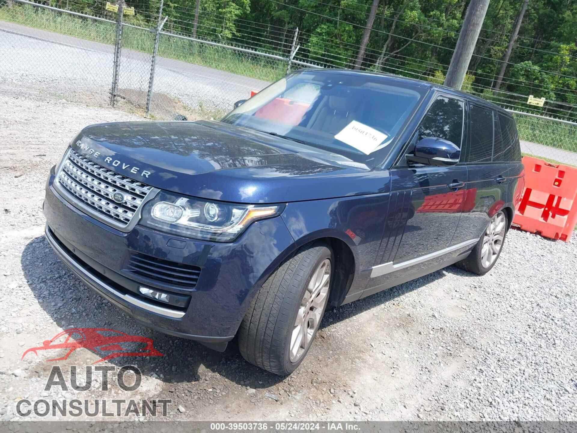LAND ROVER RANGE ROVER 2017 - SALGS2FV2HA375880