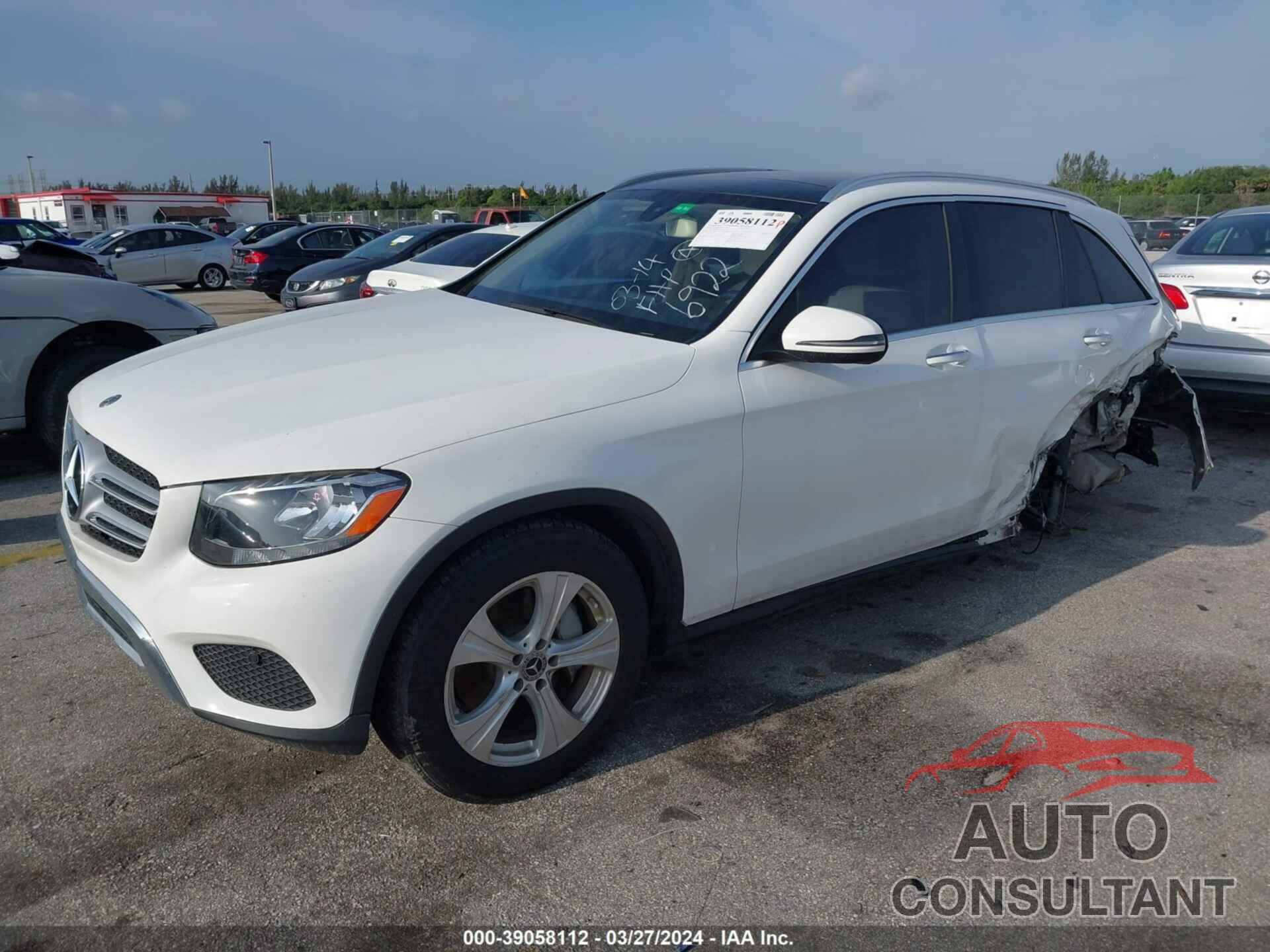 MERCEDES-BENZ GLC 300 2018 - WDC0G4JB9JV066922