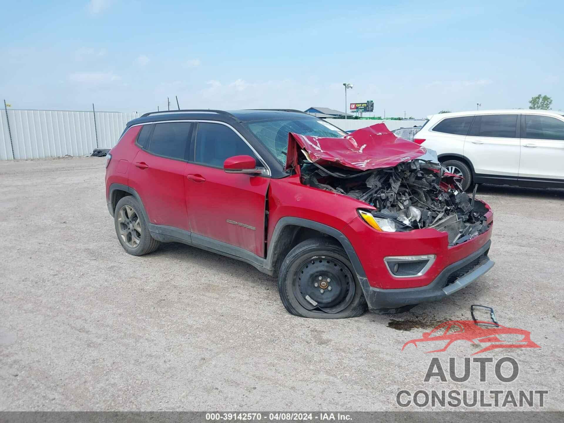 JEEP COMPASS 2017 - 3C4NJDCB2HT661499