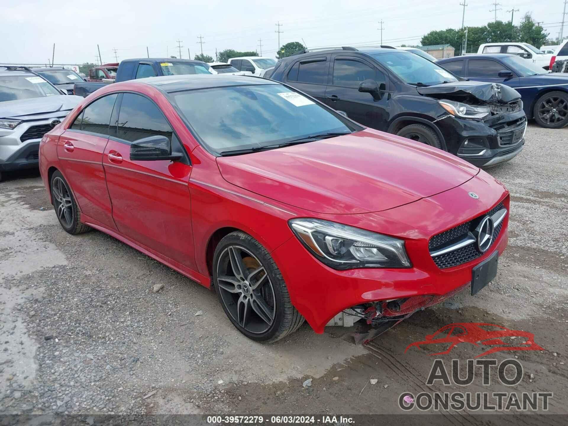 MERCEDES-BENZ CLA 250 2018 - WDDSJ4EB6JN648749