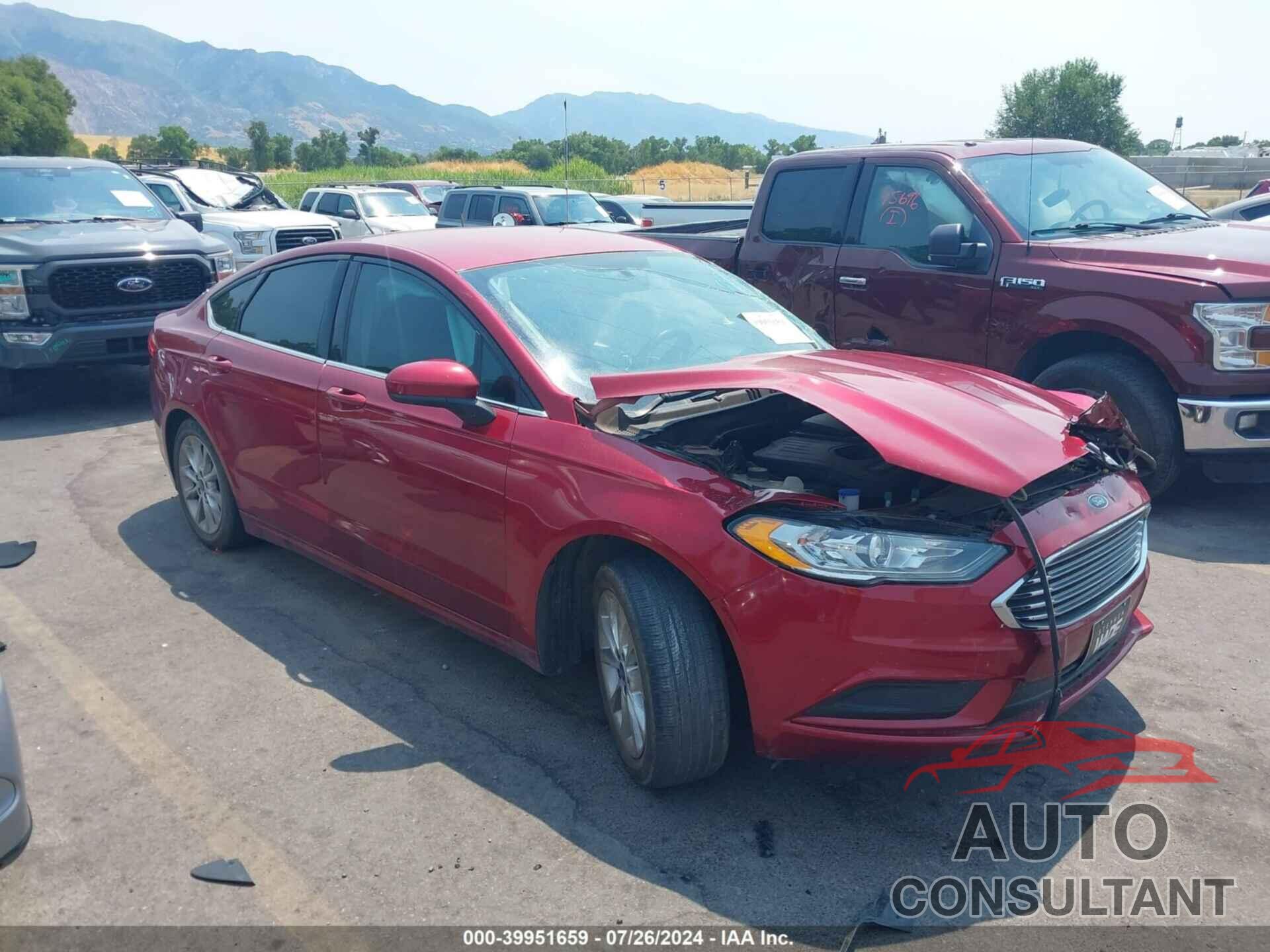FORD FUSION HYBRID 2017 - 3FA6P0LU9HR238256