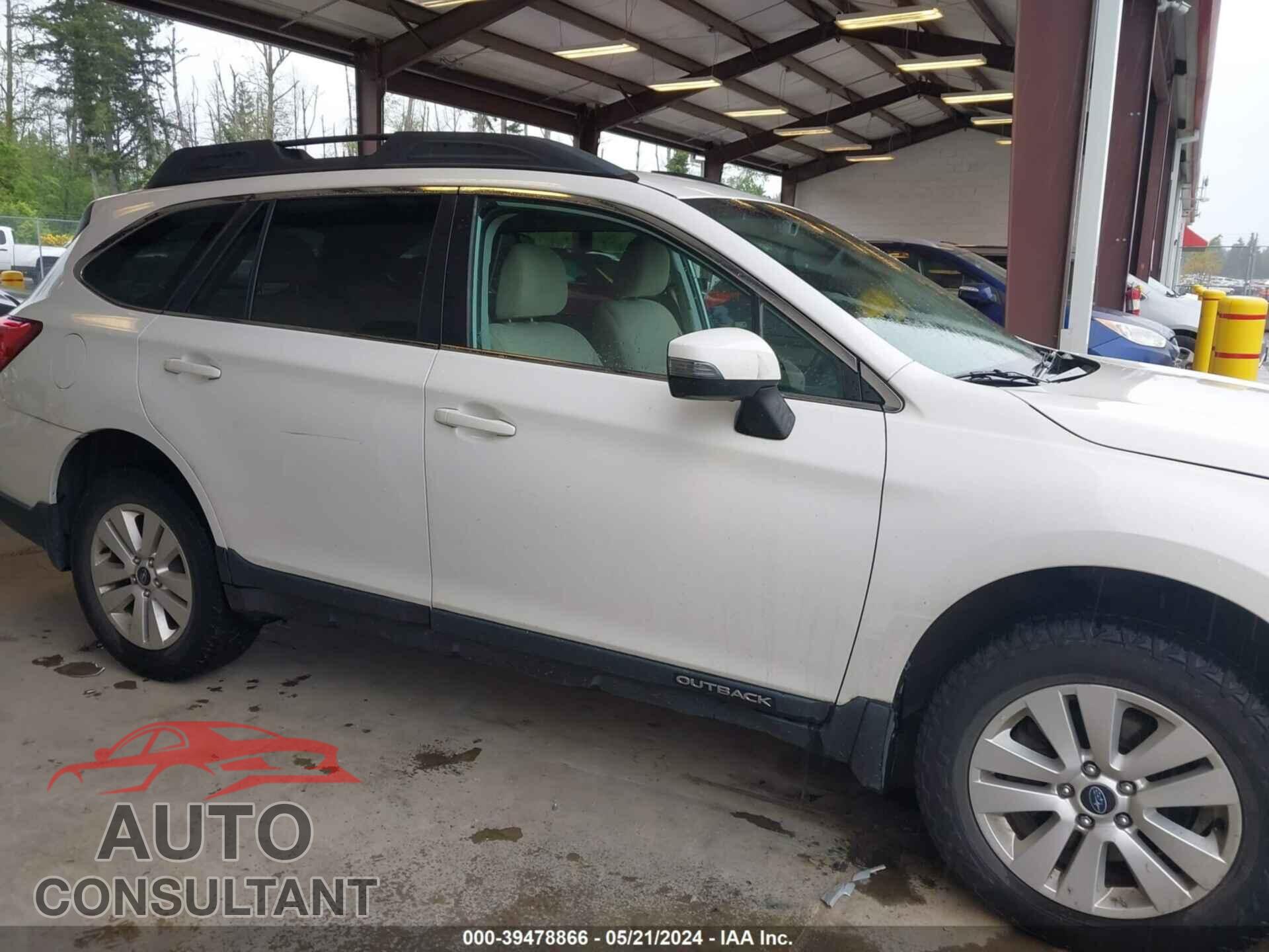 SUBARU OUTBACK 2017 - 4S4BSAFC9H3348766