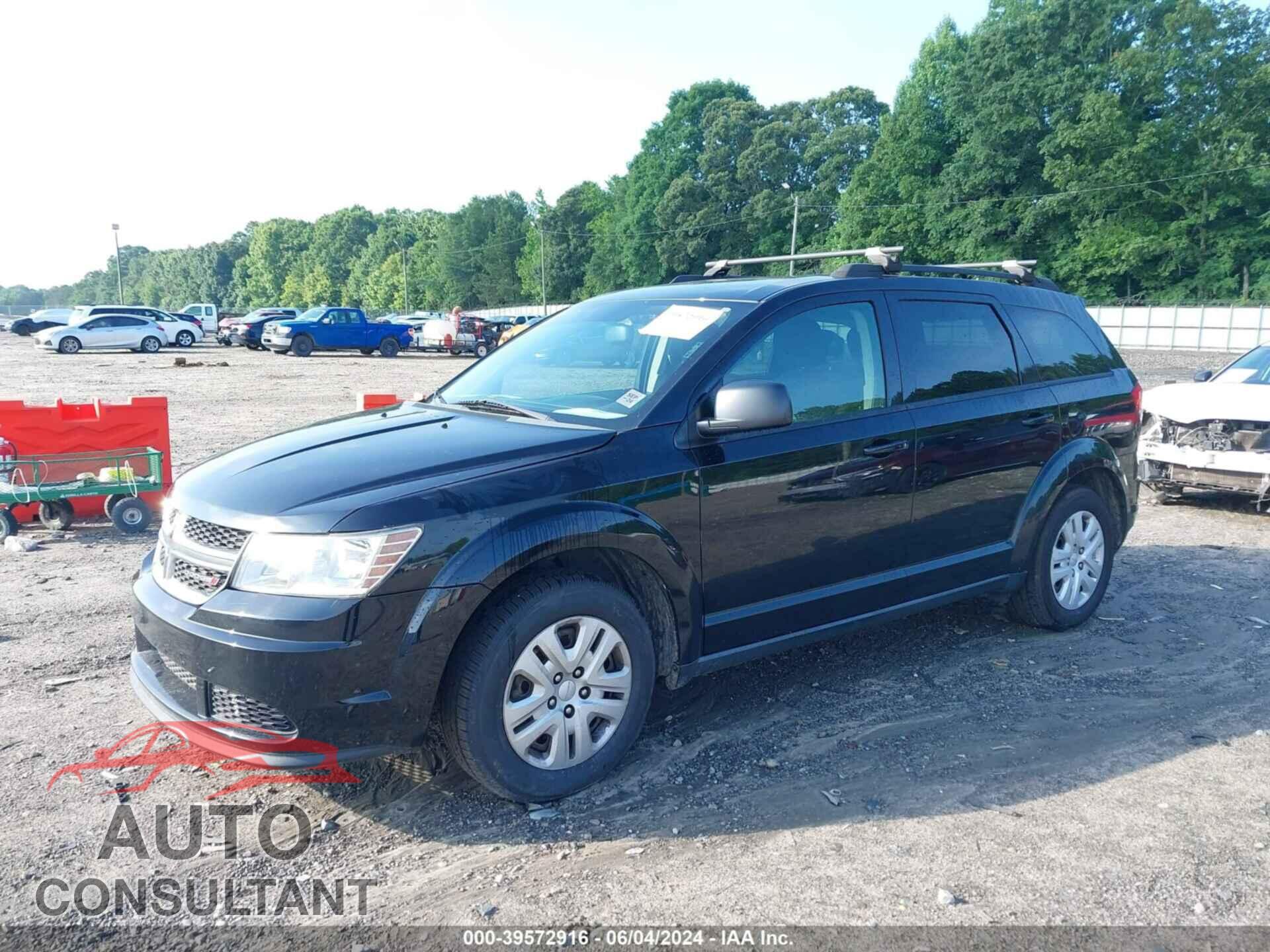 DODGE JOURNEY 2016 - 3C4PDCAB7GT109346