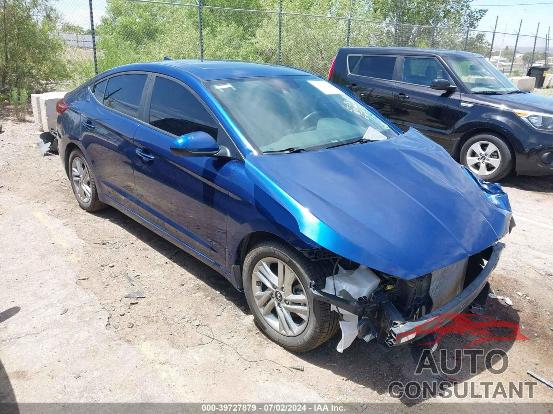 HYUNDAI ELANTRA 2020 - 5NPD84LF6LH596644