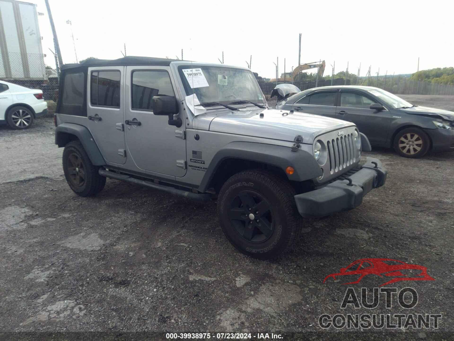 JEEP WRANGLER UNLIMITED 2016 - 1C4HJWDG2GL229377