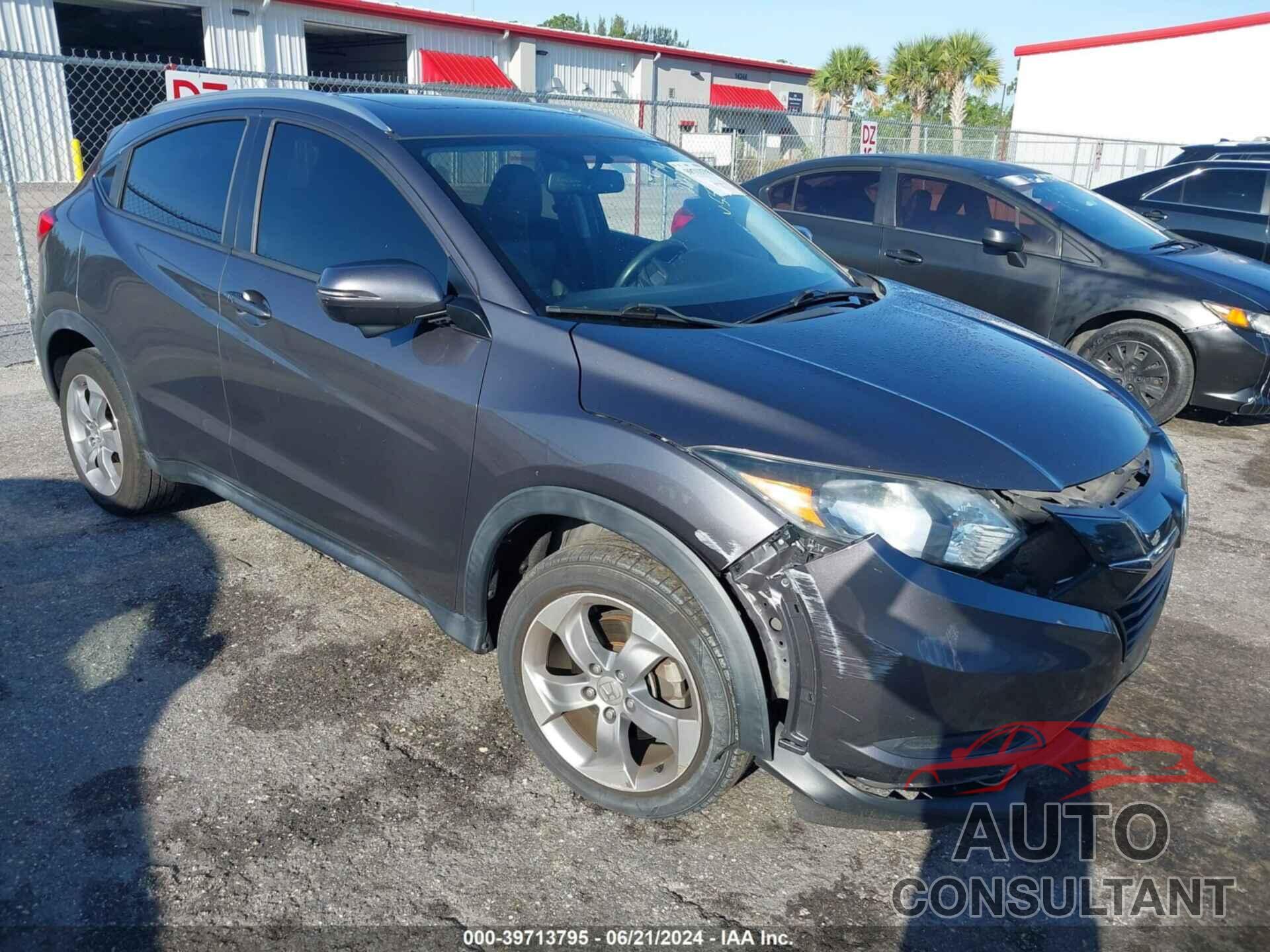 HONDA HR-V 2017 - 3CZRU5H76HM725535
