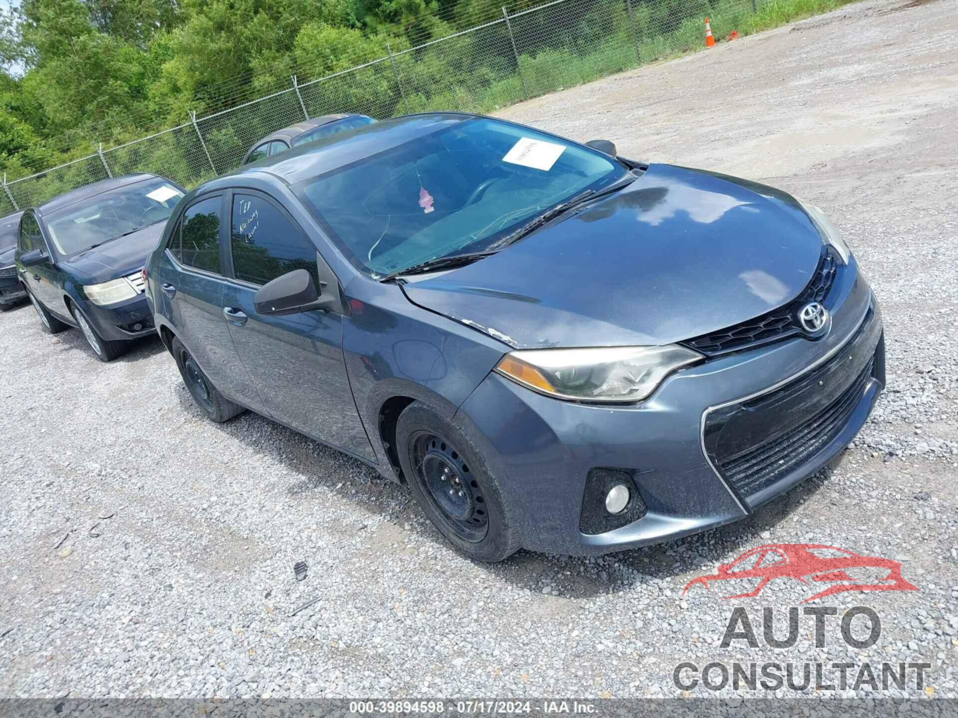 TOYOTA COROLLA 2016 - 5YFBURHE0GP468702