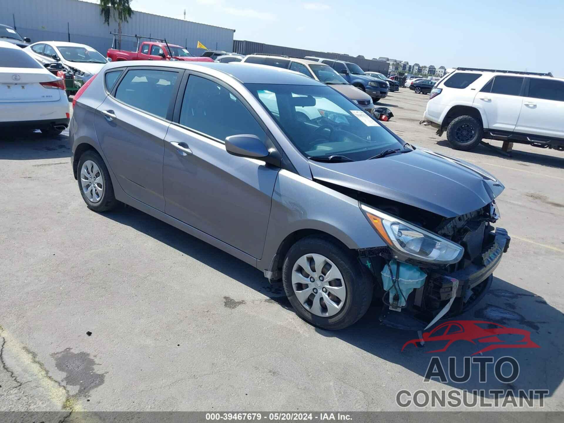 HYUNDAI ACCENT 2016 - KMHCT5AE0GU294980