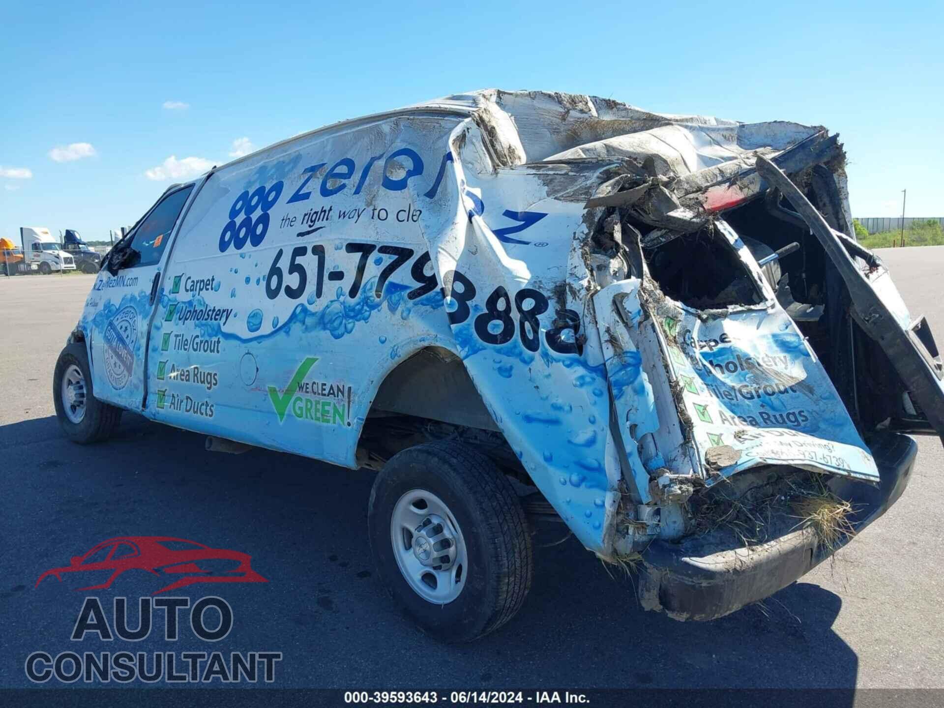 CHEVROLET EXPRESS 3500 2016 - 1GCZGHFG5G1247573