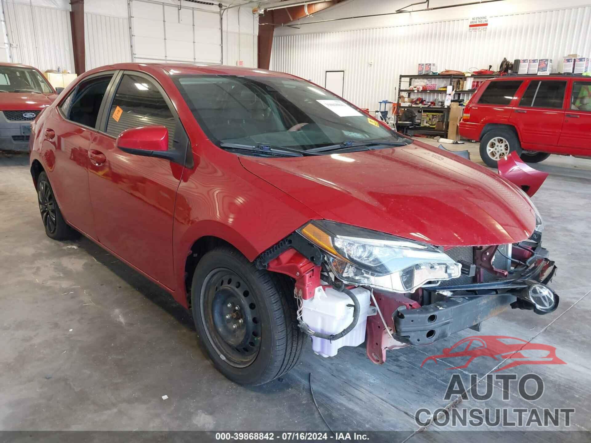 TOYOTA COROLLA 2018 - 2T1BURHE6JC050233