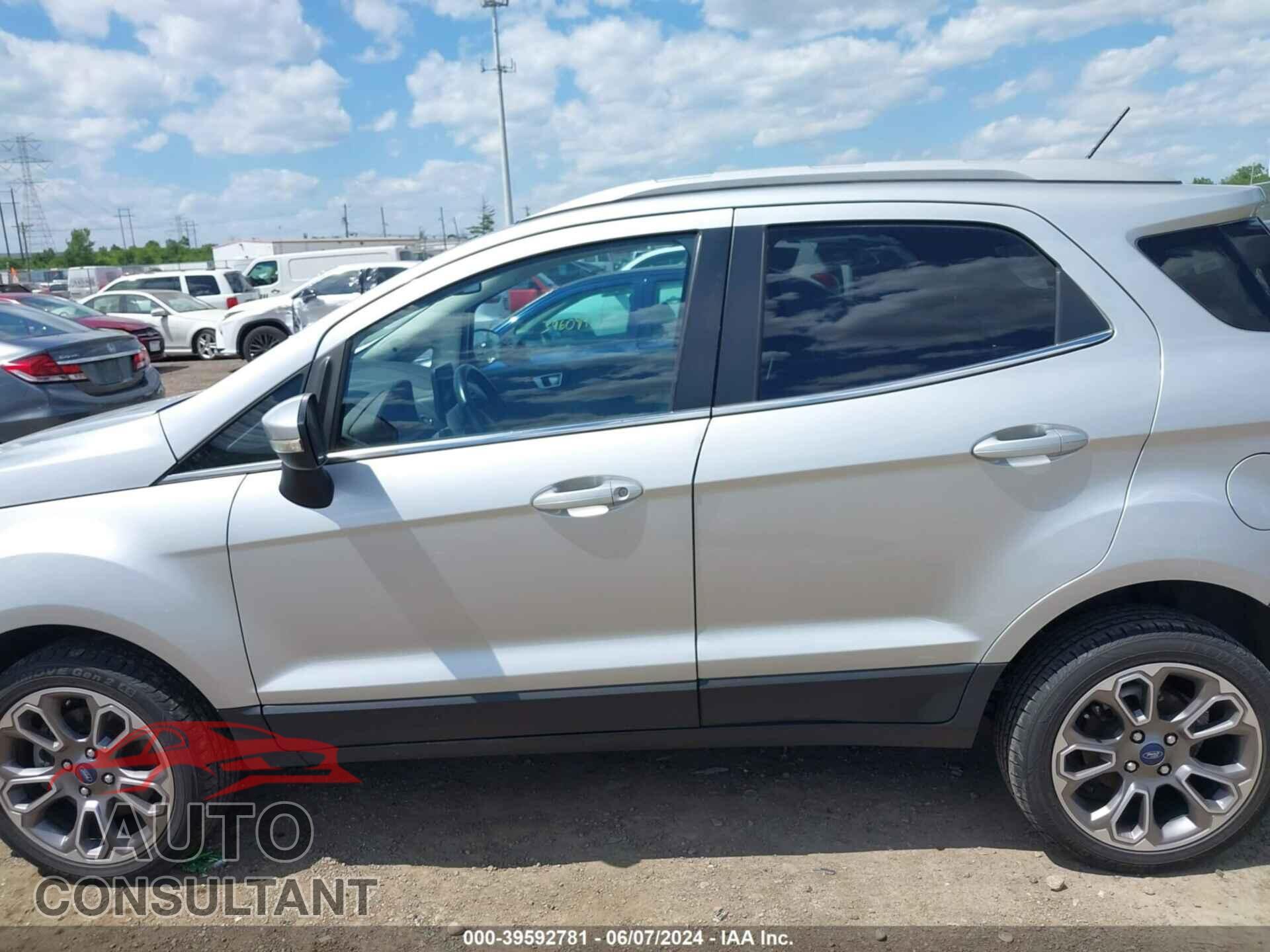 FORD ECOSPORT 2020 - MAJ6S3KLXLC334865
