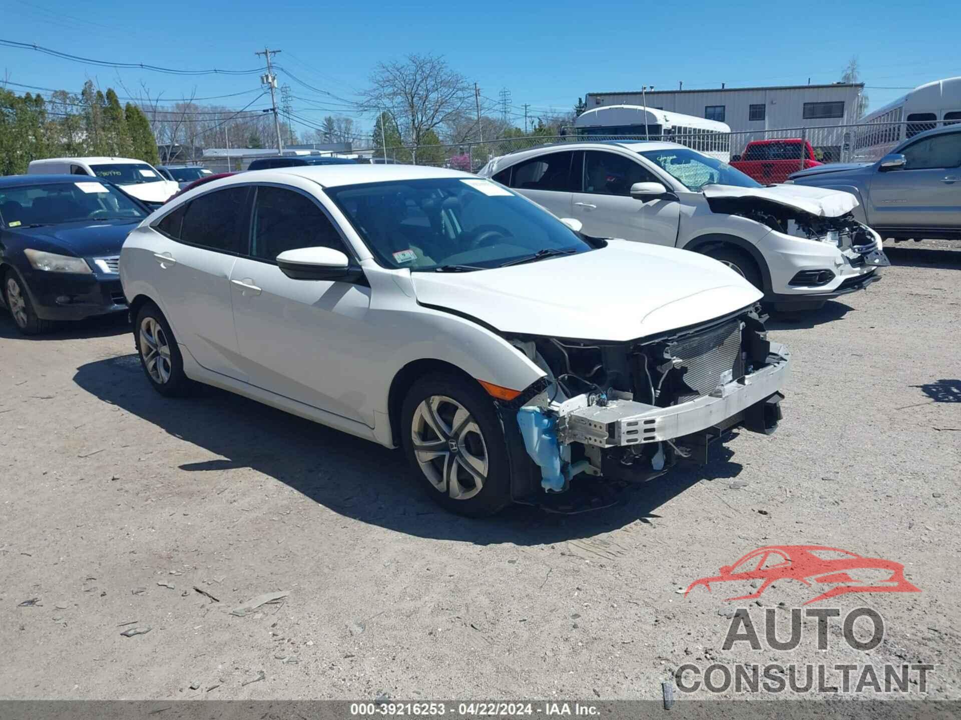 HONDA CIVIC 2016 - 19XFC2F58GE215031