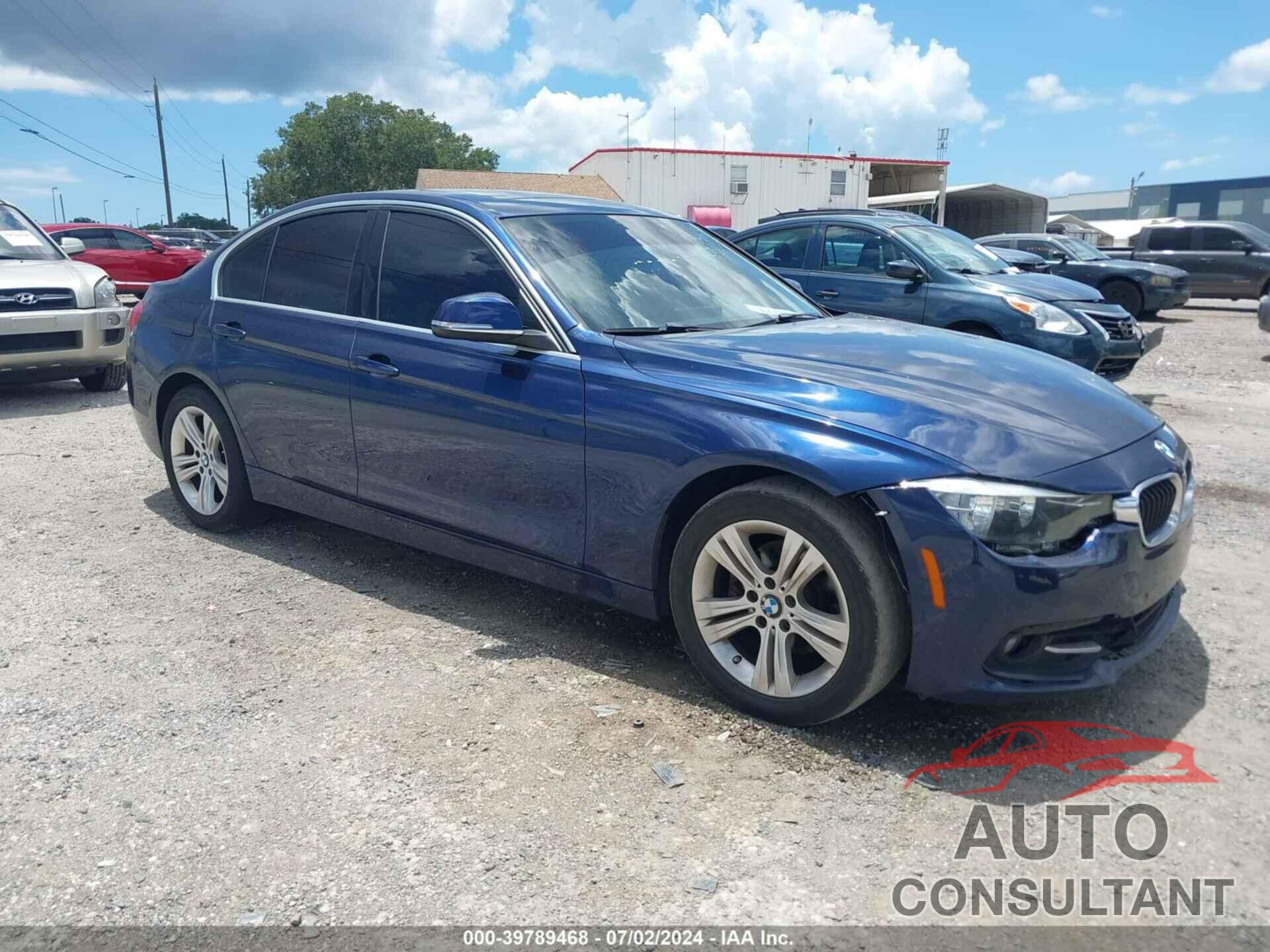 BMW 330I 2017 - WBA8B9G52HNU48979