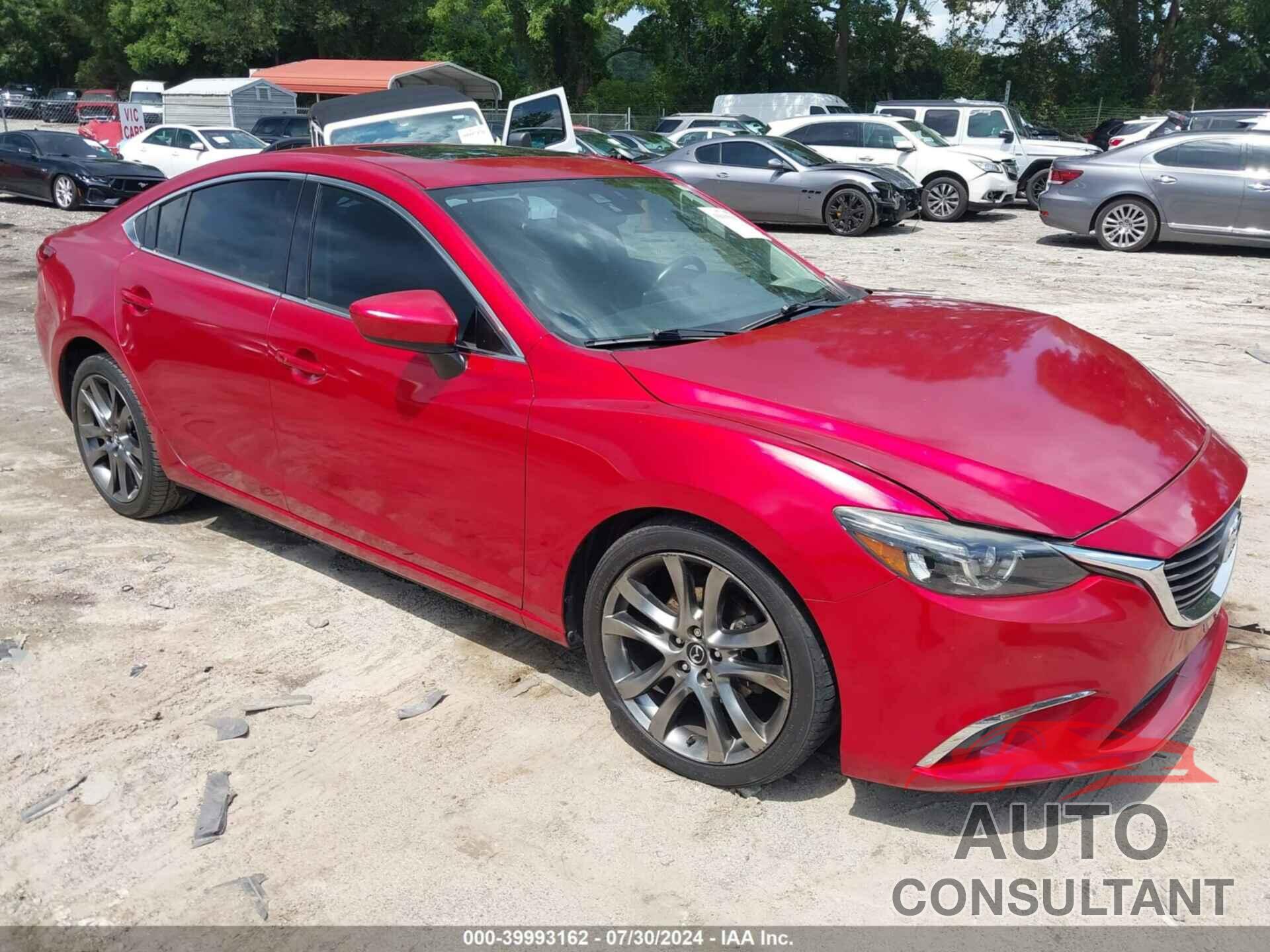 MAZDA MAZDA6 2016 - JM1GJ1W53G1450511