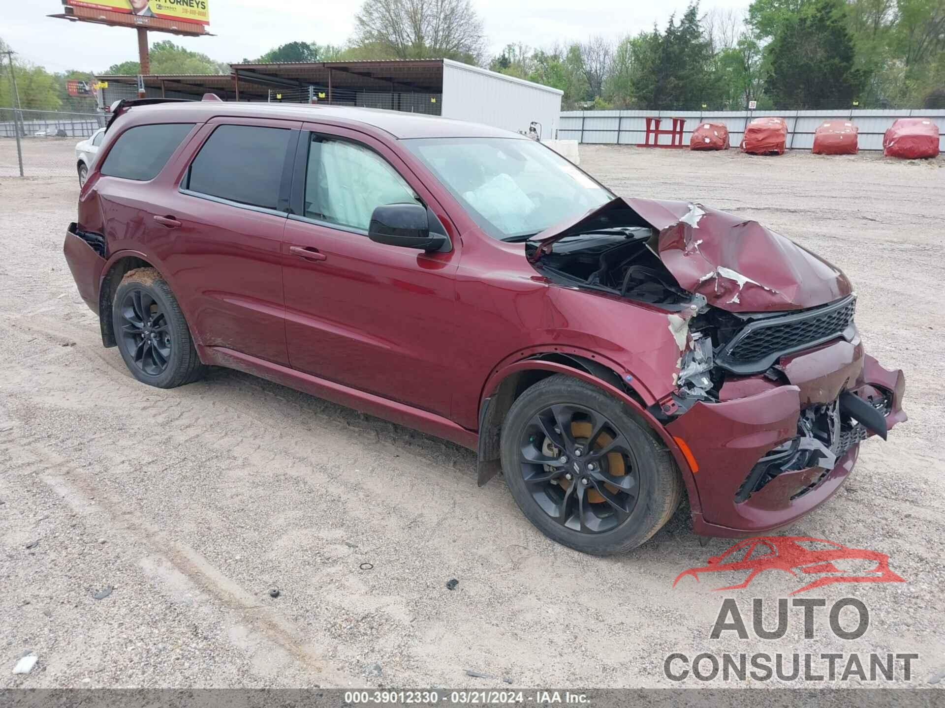 DODGE DURANGO 2021 - 1C4RDHDGXMC519143