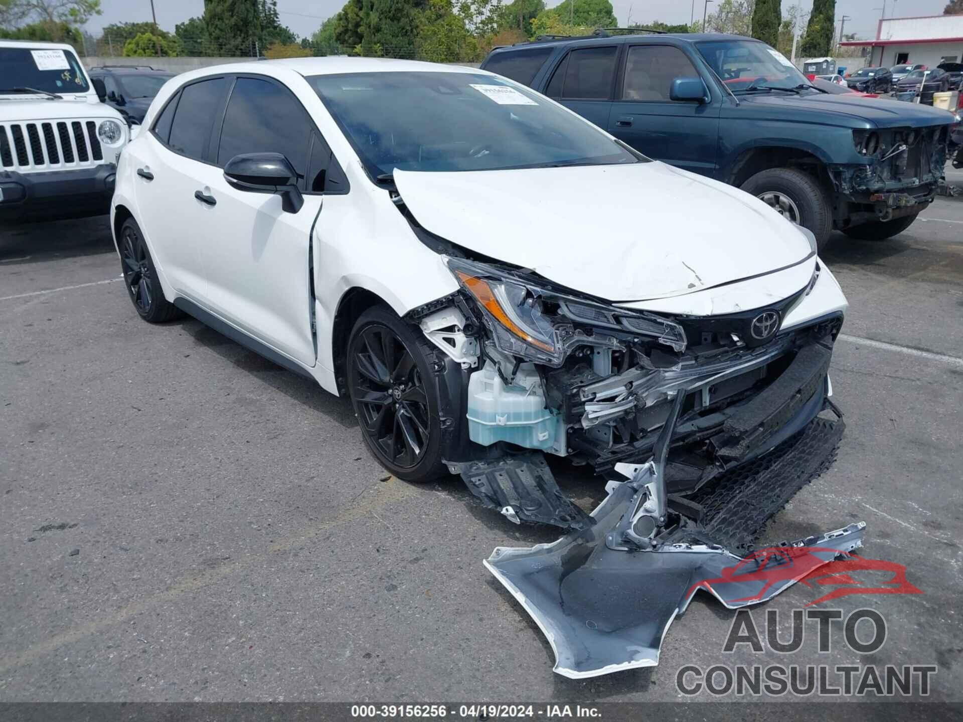TOYOTA COROLLA 2022 - JTND4MBE7N3180259