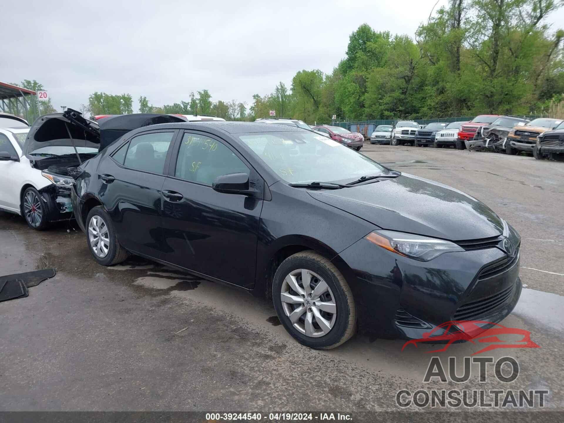 TOYOTA COROLLA 2017 - 2T1BURHEXHC912606