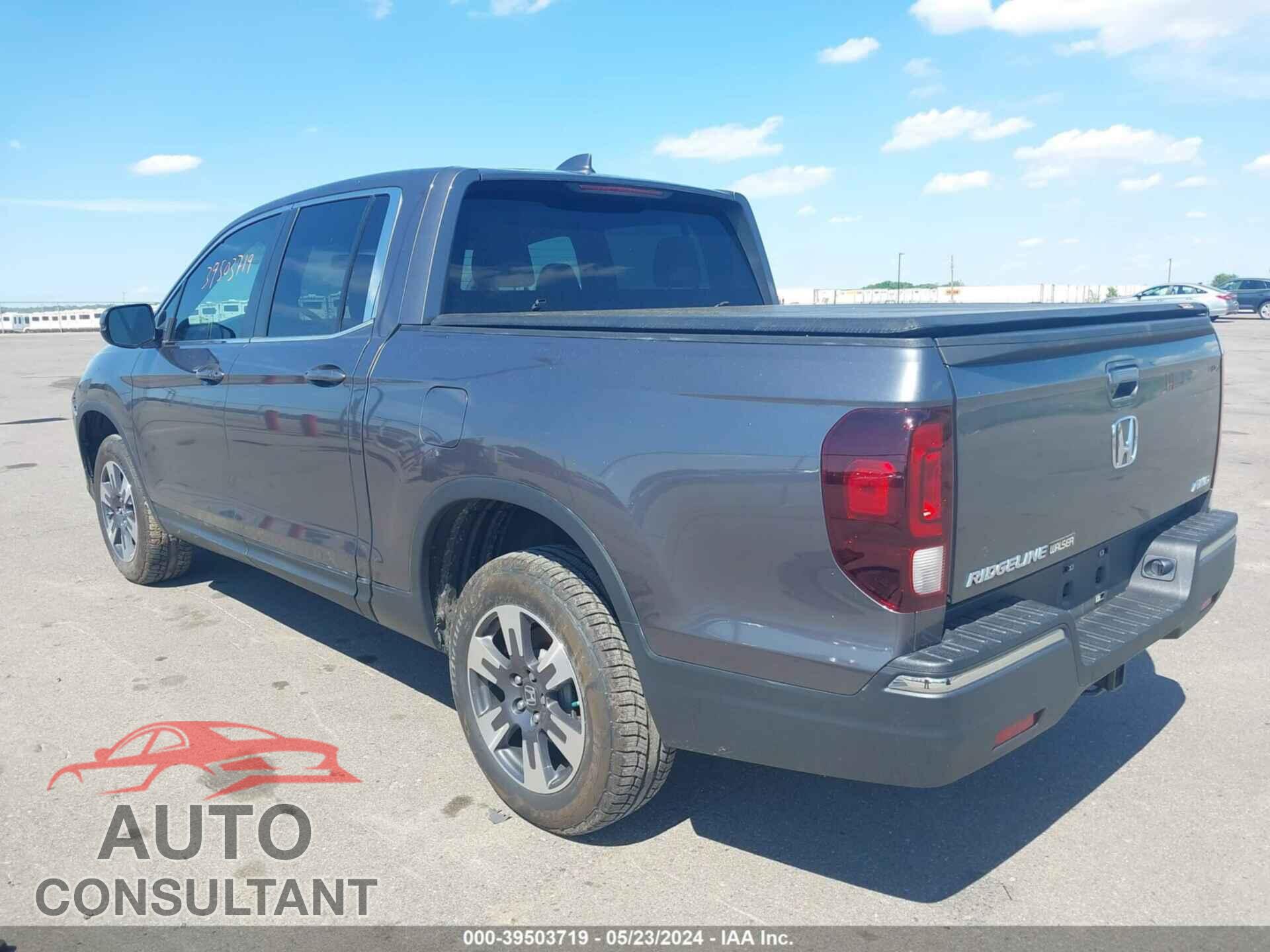 HONDA RIDGELINE 2017 - 5FPYK3F65HB032649