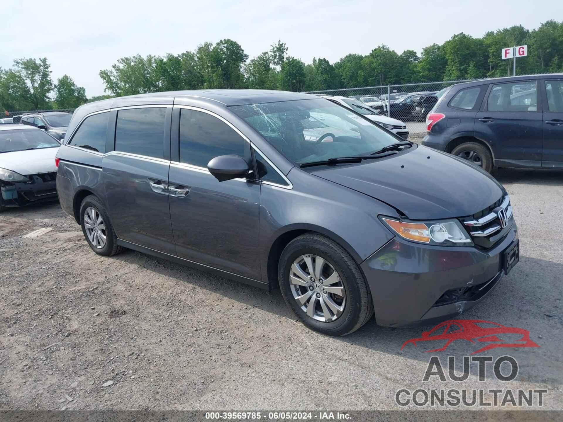 HONDA ODYSSEY 2016 - 5FNRL5H61GB018460