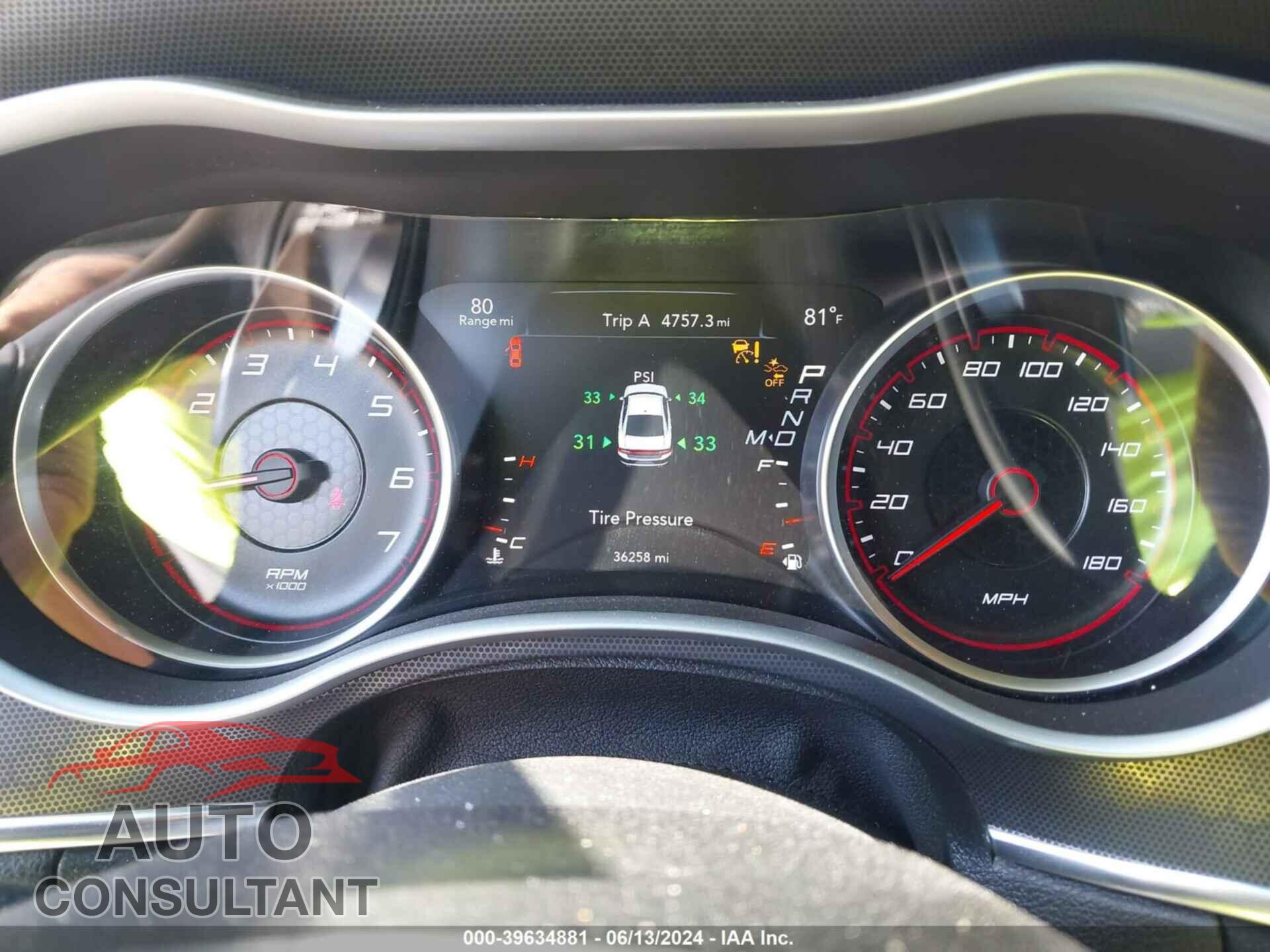 DODGE CHARGER 2017 - 2C3CDXGJ4HH643780
