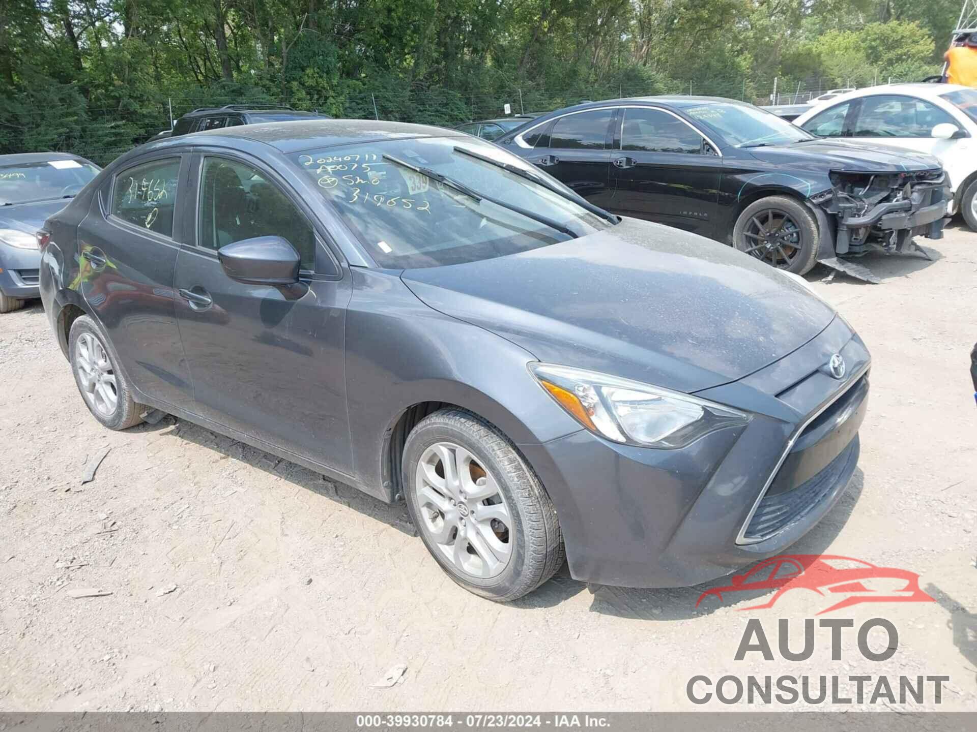 TOYOTA YARIS IA 2018 - 3MYDLBYV7JY319652