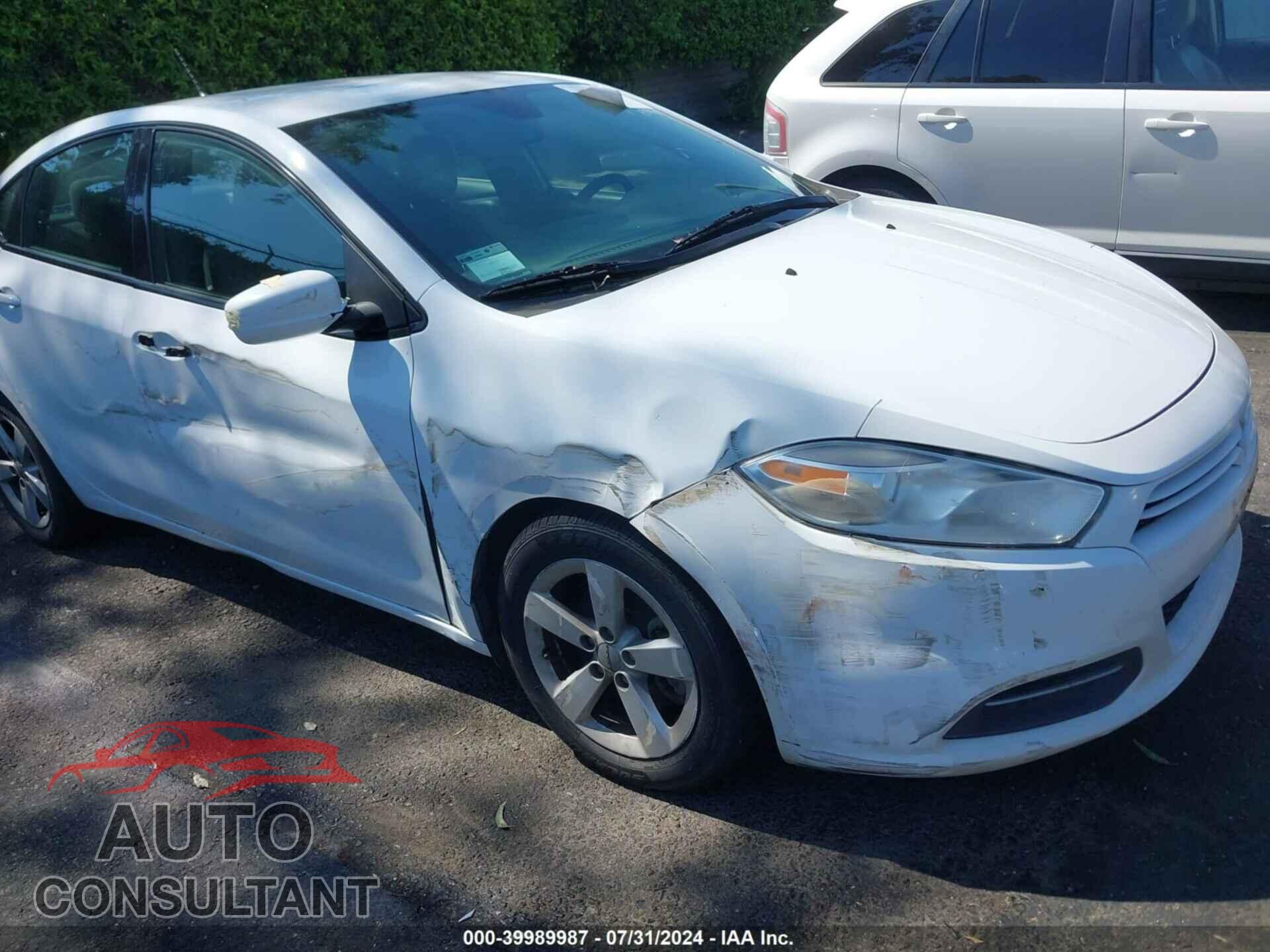 DODGE DART 2016 - 1C3CDFFA0GD820834