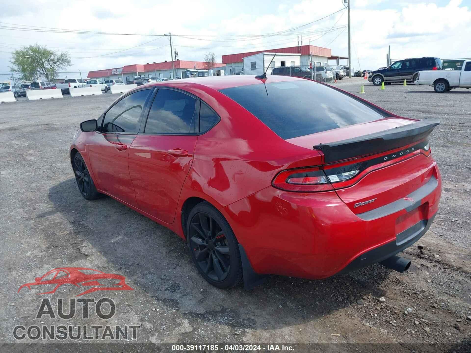 DODGE DART 2016 - 1C3CDFFA6GD822801