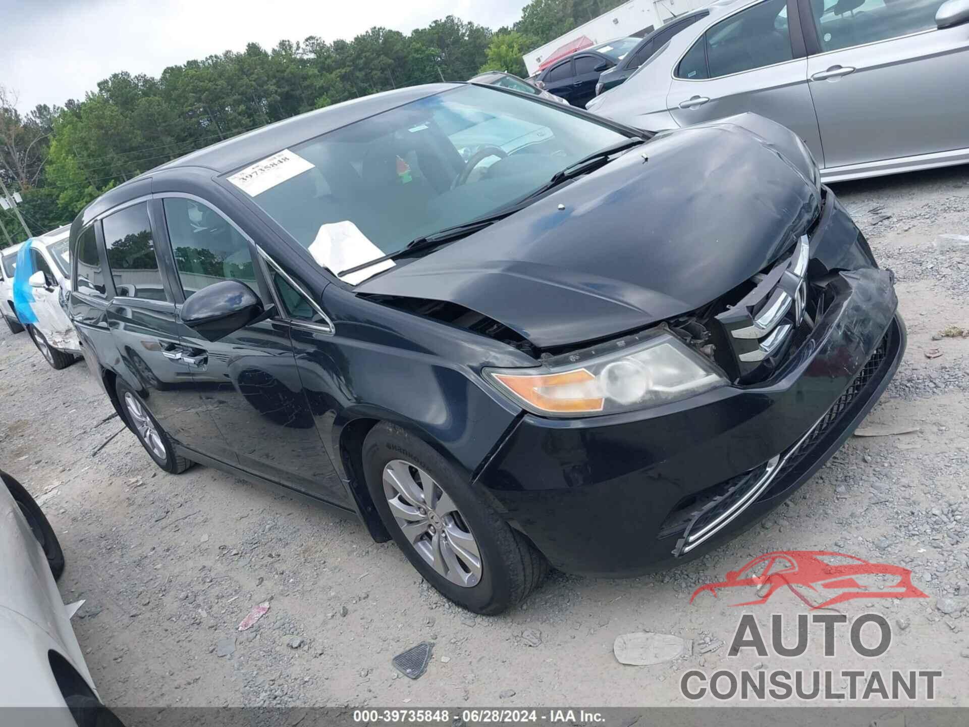 HONDA ODYSSEY 2016 - 5FNRL5H38GB064860