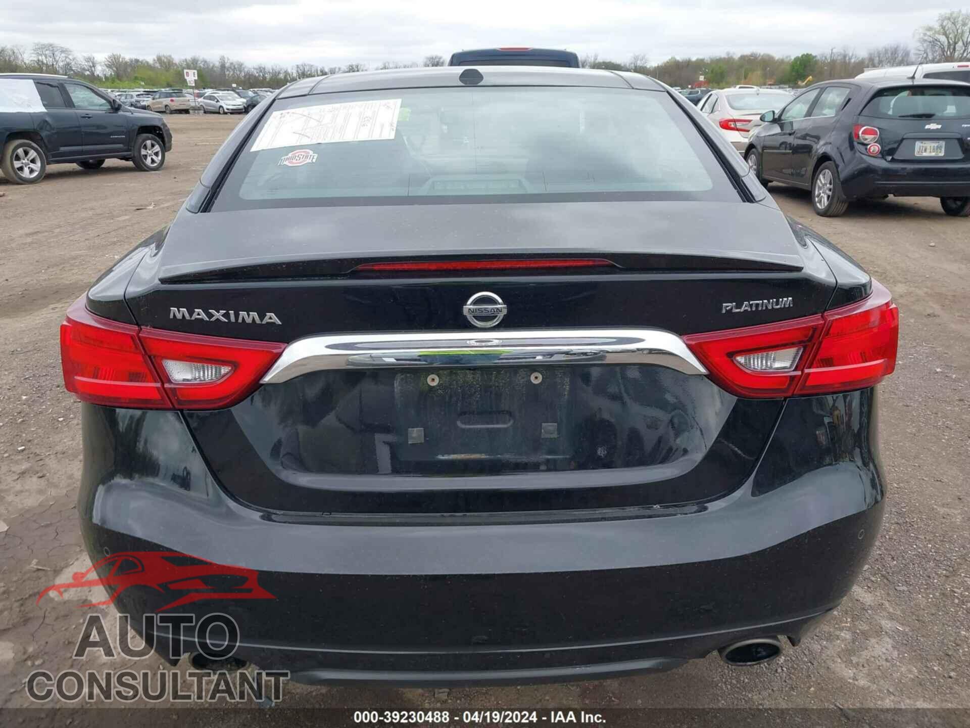 NISSAN MAXIMA 2016 - 1N4AA6AP1GC429338