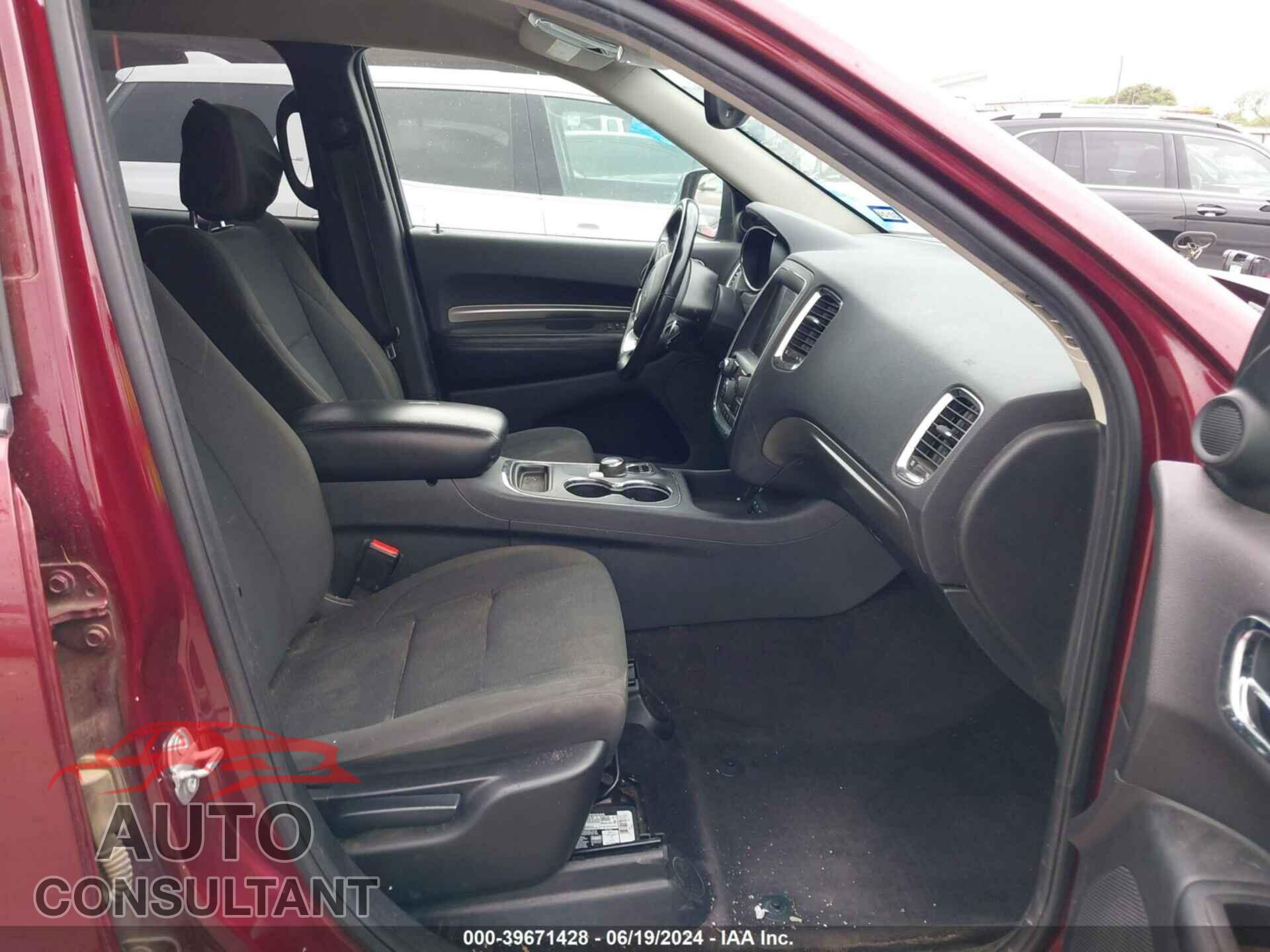 DODGE DURANGO 2017 - 1C4RDHAG1HC747784