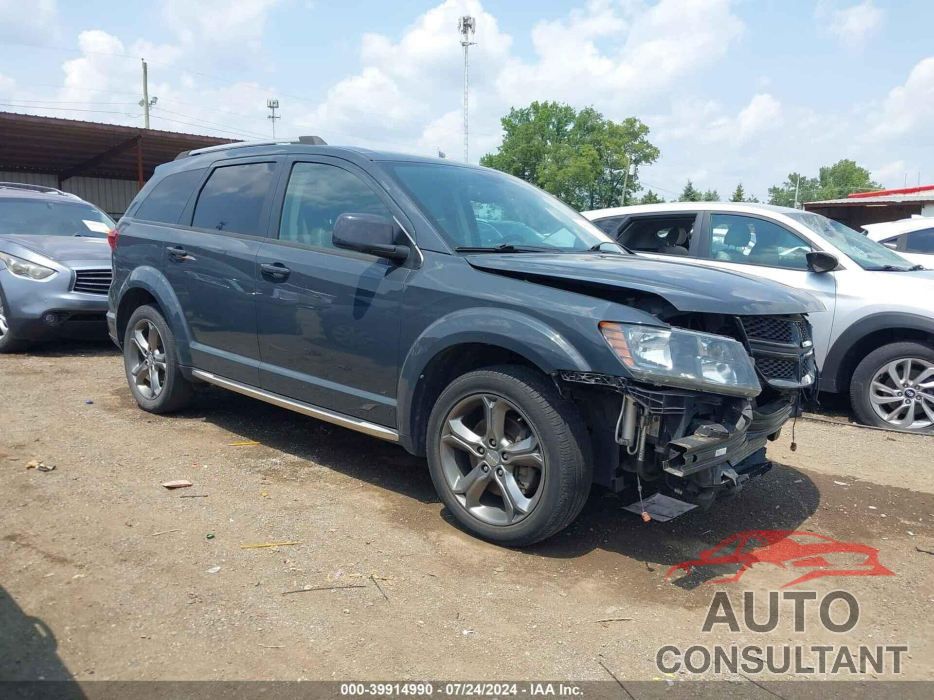 DODGE JOURNEY 2017 - 3C4PDCGG6HT617800