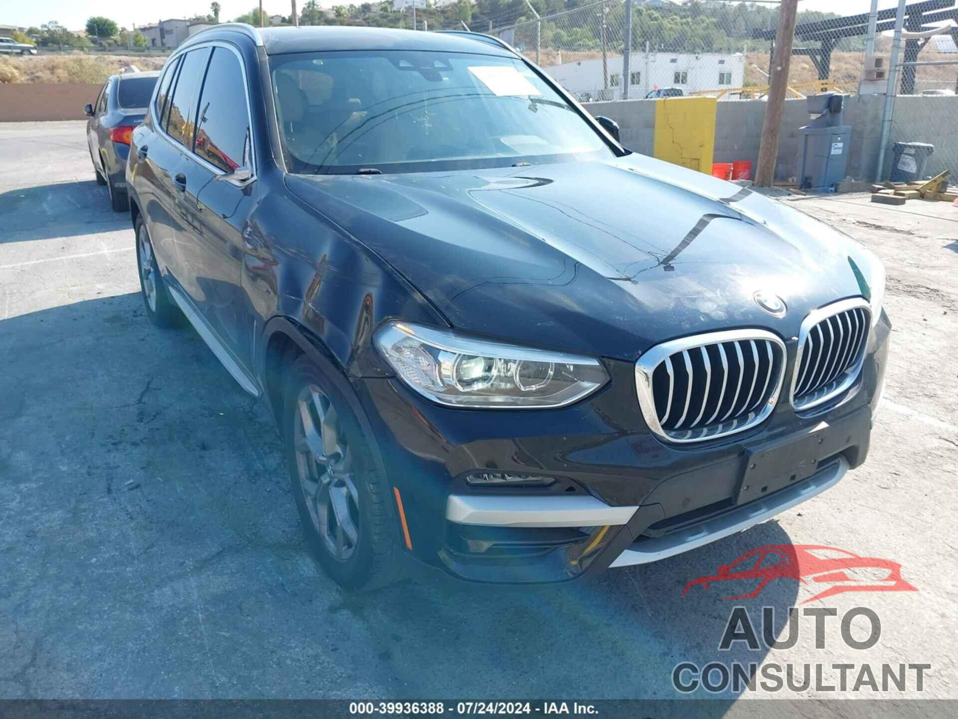 BMW X3 2021 - 5UXTY3C0XM9E02257