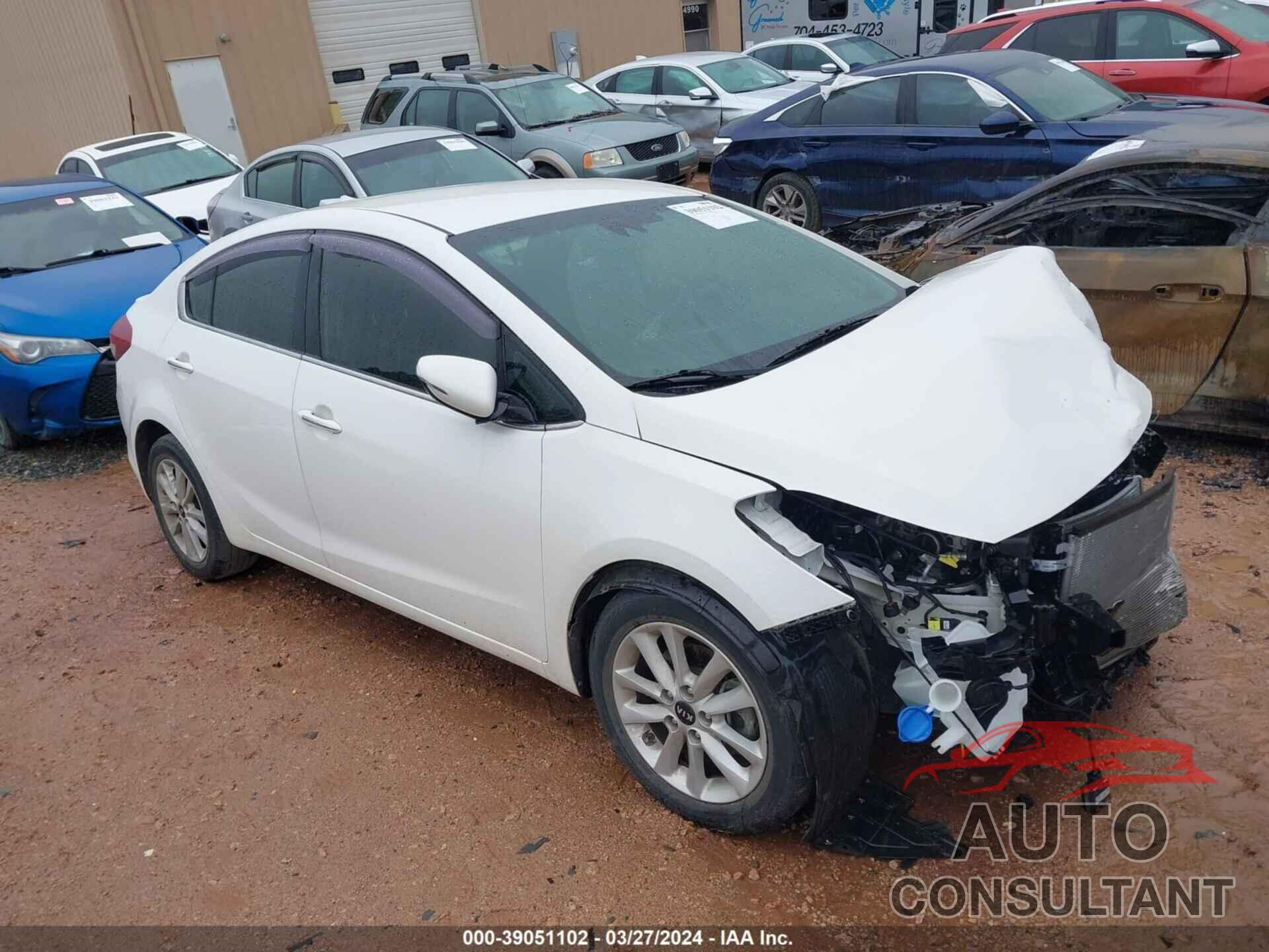 KIA FORTE 2017 - 3KPFL4A76HE128749