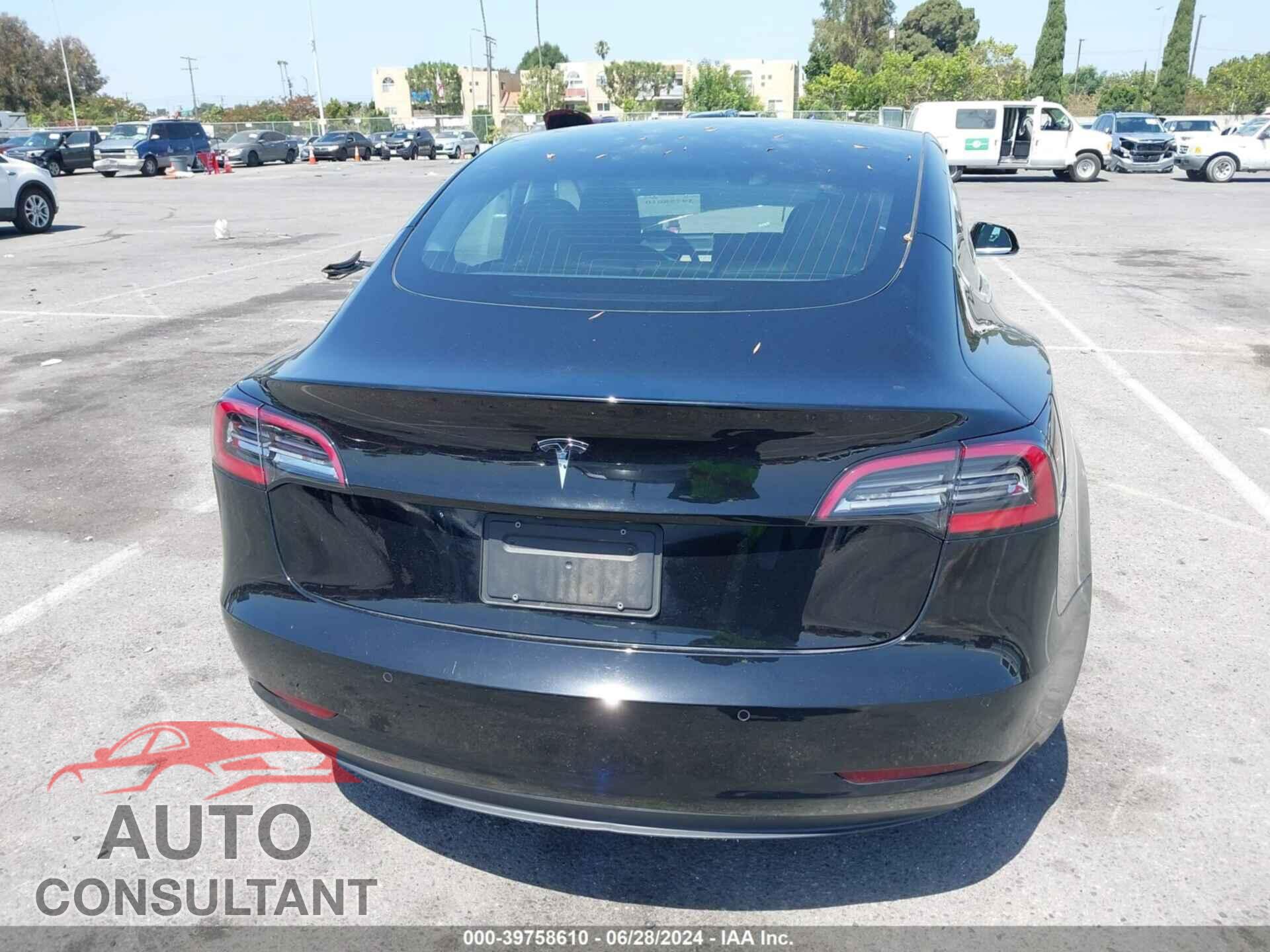 TESLA MODEL 3 2019 - 5YJ3E1EA7KF399497