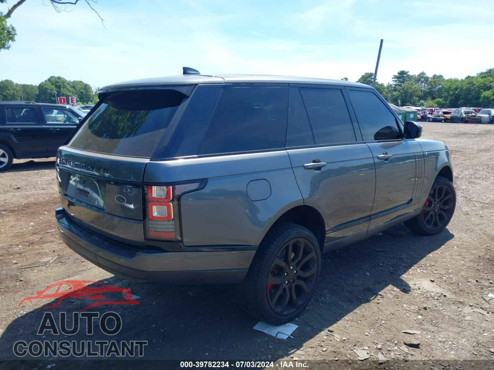 LAND ROVER RANGE ROVER 2017 - SALGS2FV8HA329549