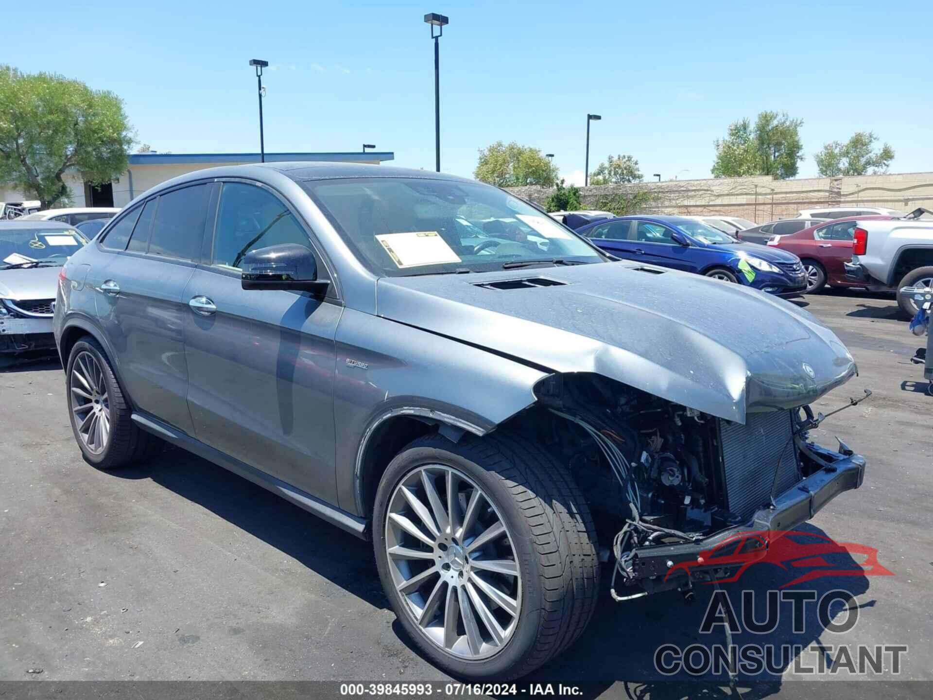 MERCEDES-BENZ AMG GLE 43 COUPE 2017 - 4JGED6EB8HA062707